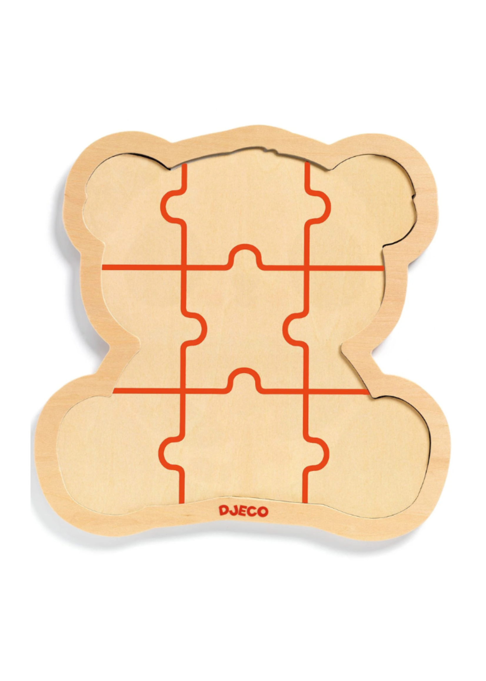 Djeco Djeco Puzzlo Panda Wooden Puzzle