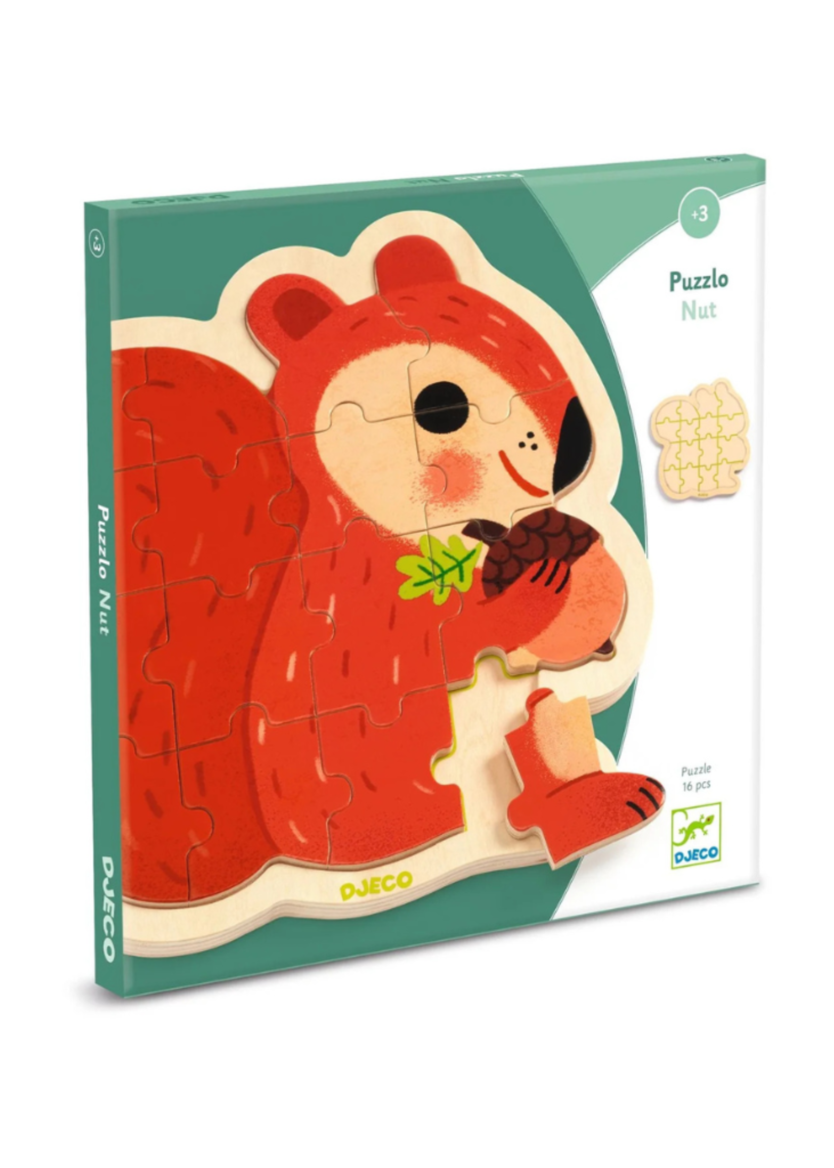 Djeco Djeco Puzzlo Nut Wooden Puzzle