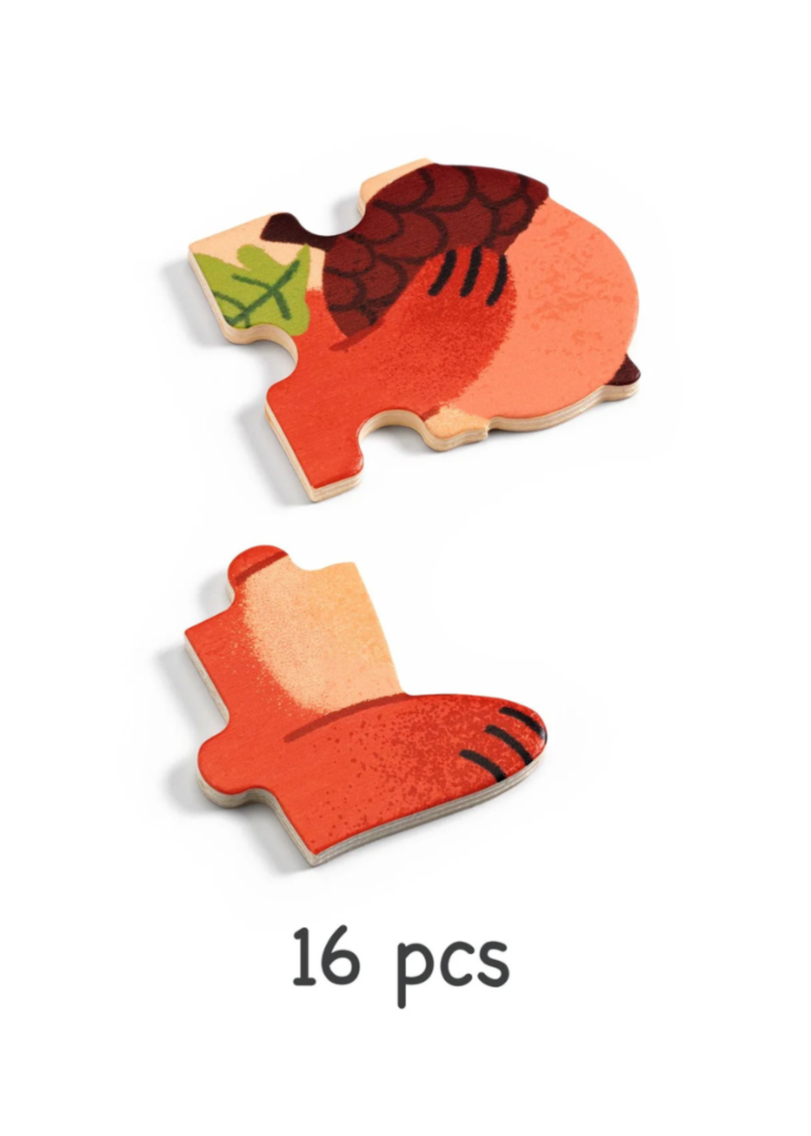 Djeco Djeco Puzzlo Nut Wooden Puzzle