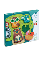 Djeco Oski Embroidered Felt & Wood Puzzle