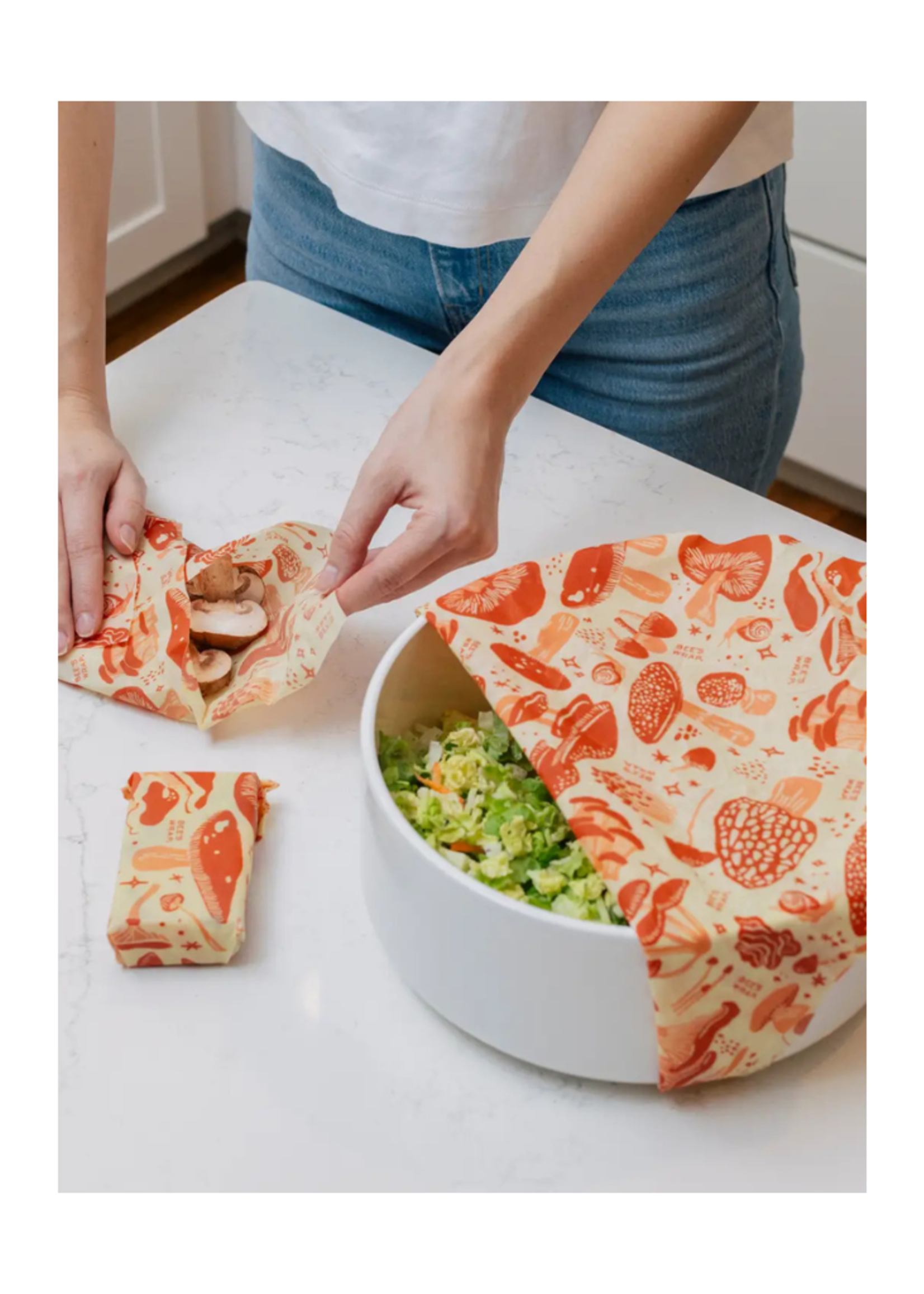 Bee's Wrap Bee's Wrap  Assorted 3 Pack - Mushroom Magic, Limited Edition