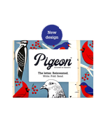 Pigeon Carnival of Colors Pigeons Letter & Envelope in One
