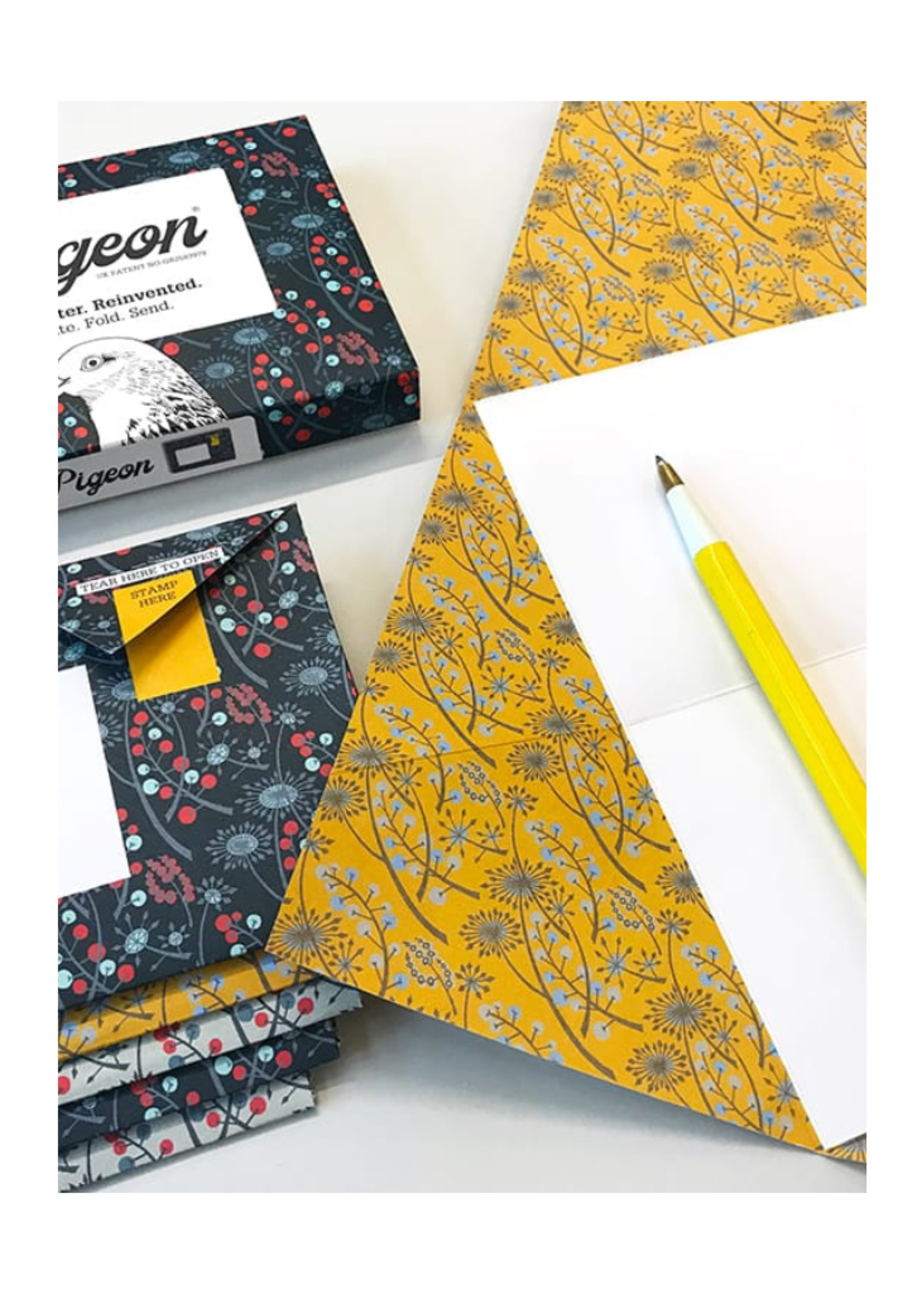 Pigeon Pigeonposted  - Hedgrow Pigeons Letter & Envelope in One