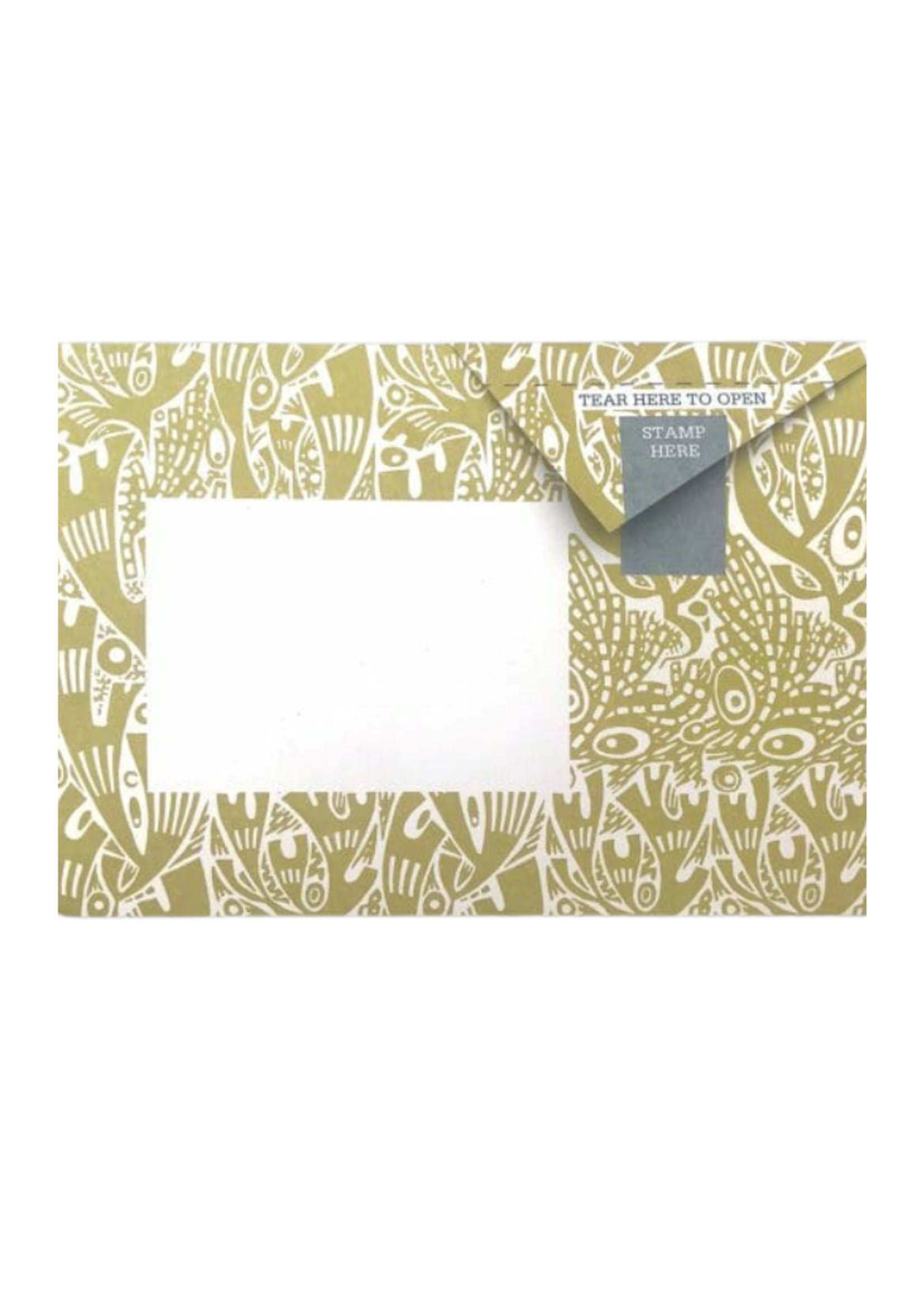 Pigeon Pigeonposted  - Nature Study Pigeons Letter & Envelope in One
