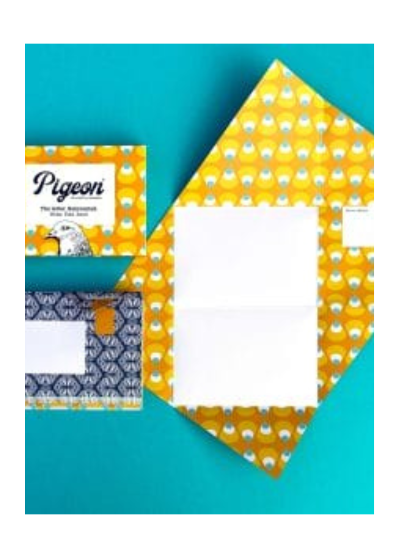 Pigeon Pigeonposted  - Pencil Pigeons Letter & Envelope in One