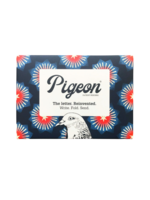 Pigeon Starburst Pigeons Letter & Envelope in One