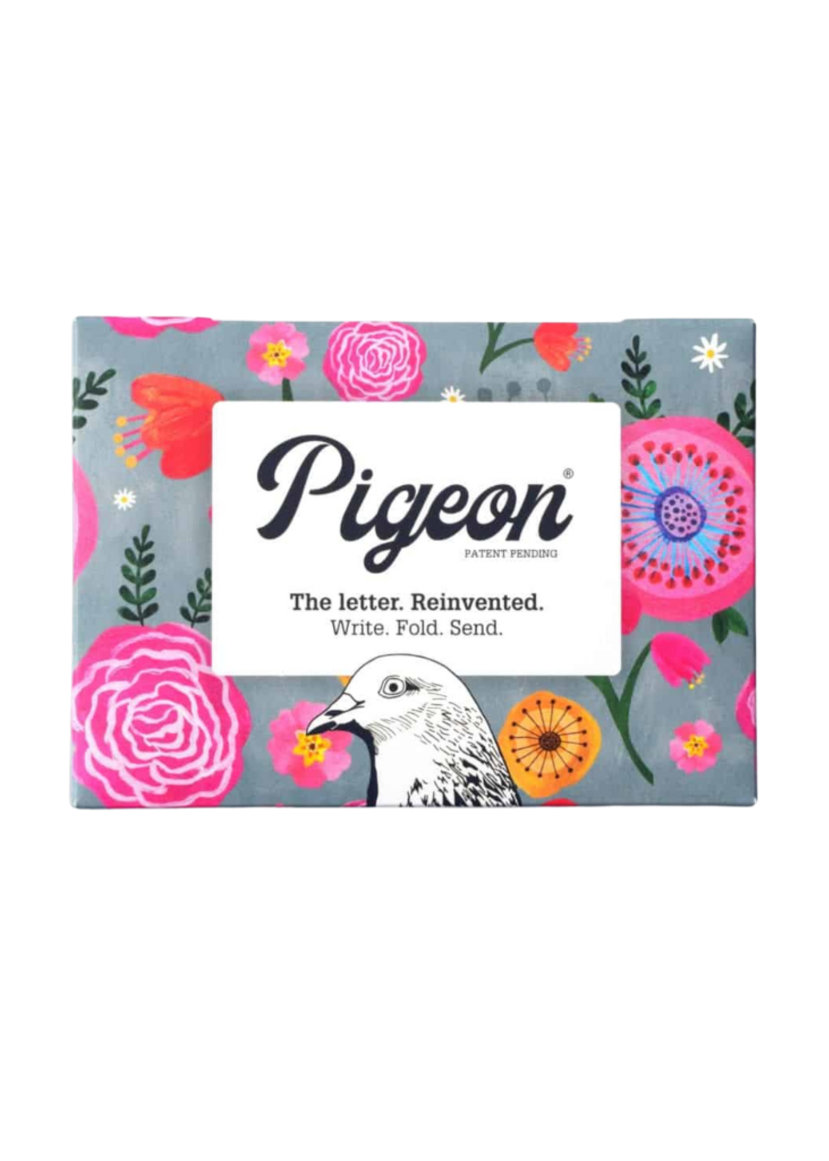 Pigeon Pigeonposted - Wildflower Pigeons Letter & Envelope in One