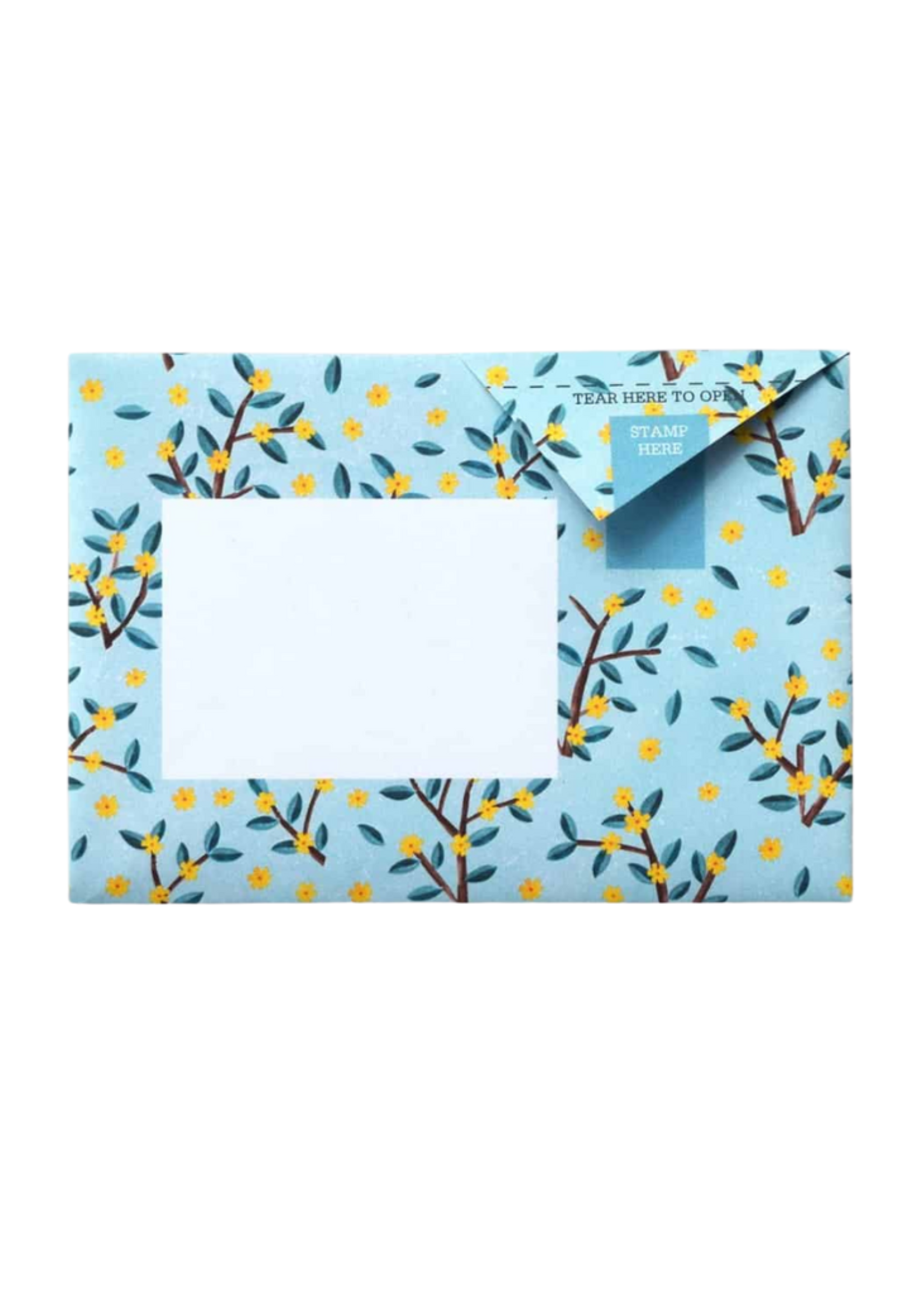 Pigeon Pigeonposted - Wildflower Pigeons Letter & Envelope in One