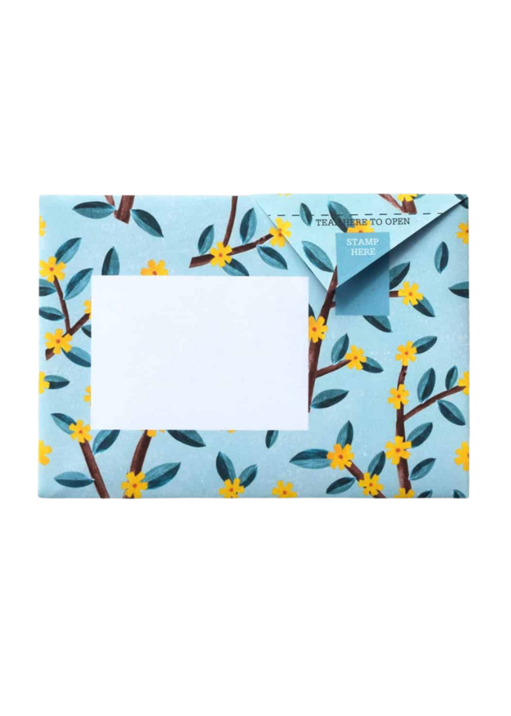 Pigeon Pigeonposted - Wildflower Pigeons Letter & Envelope in One