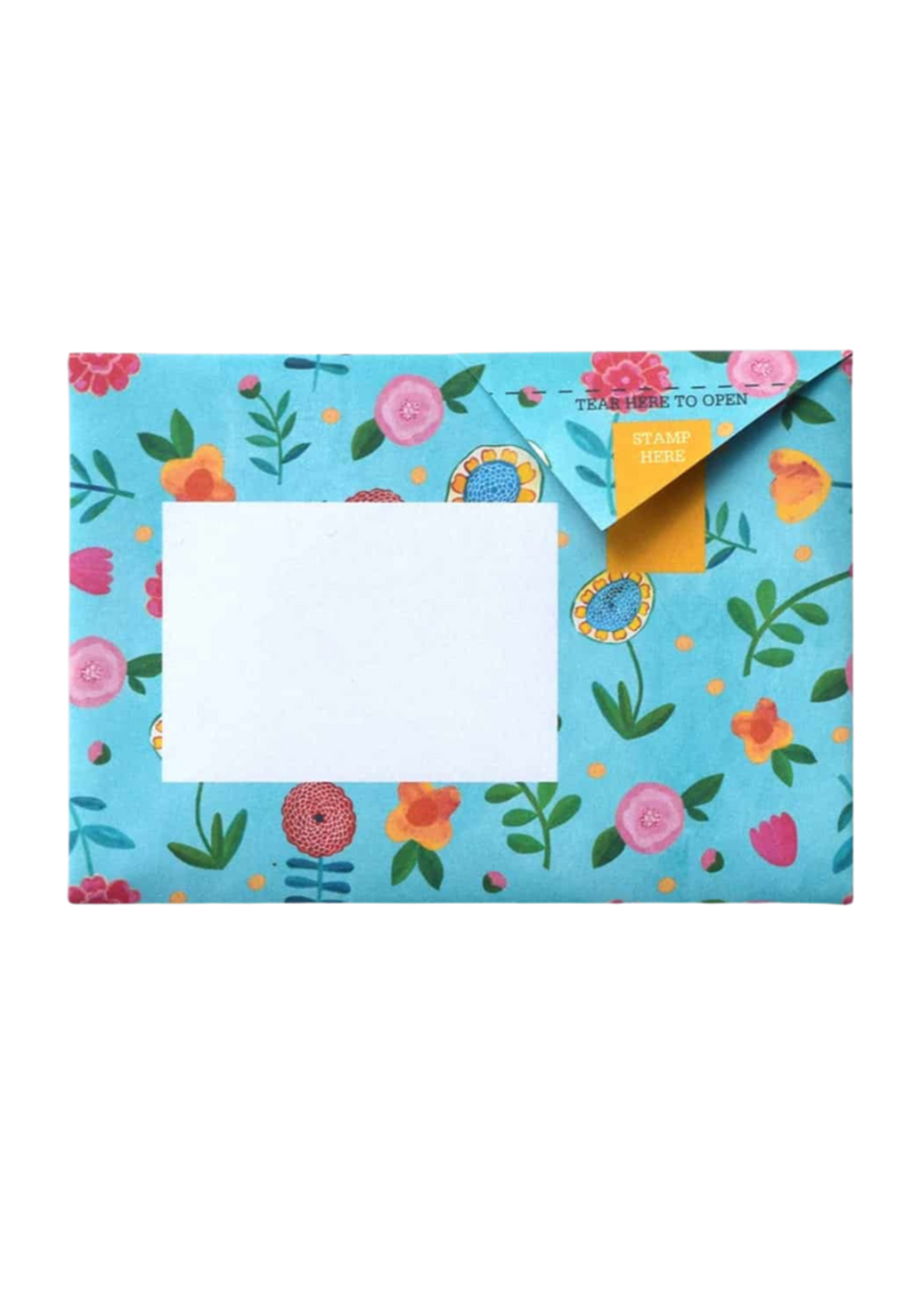 Pigeon Pigeonposted - Wildflower Pigeons Letter & Envelope in One