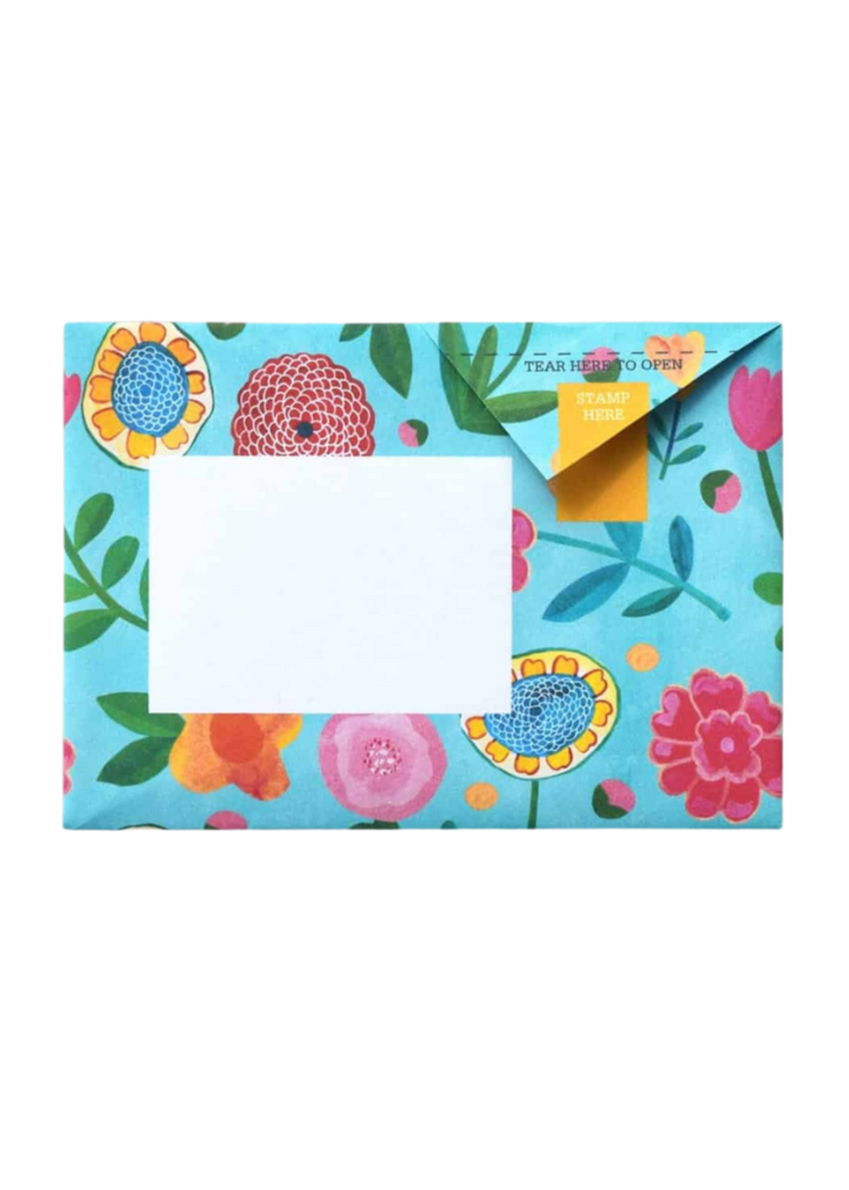 Pigeon Pigeonposted - Wildflower Pigeons Letter & Envelope in One