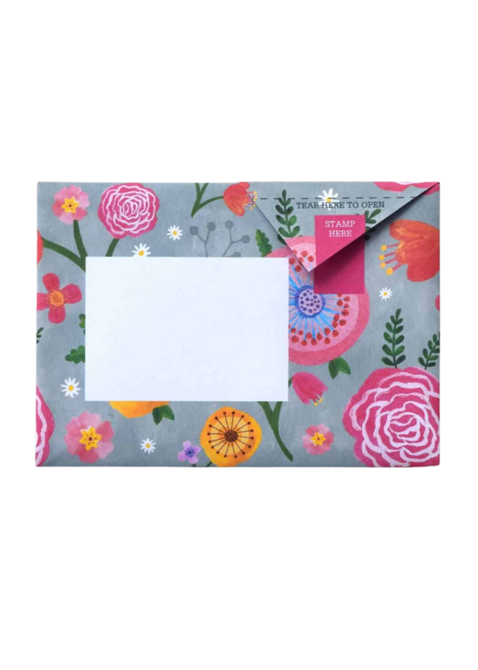 Pigeon Pigeonposted - Wildflower Pigeons Letter & Envelope in One