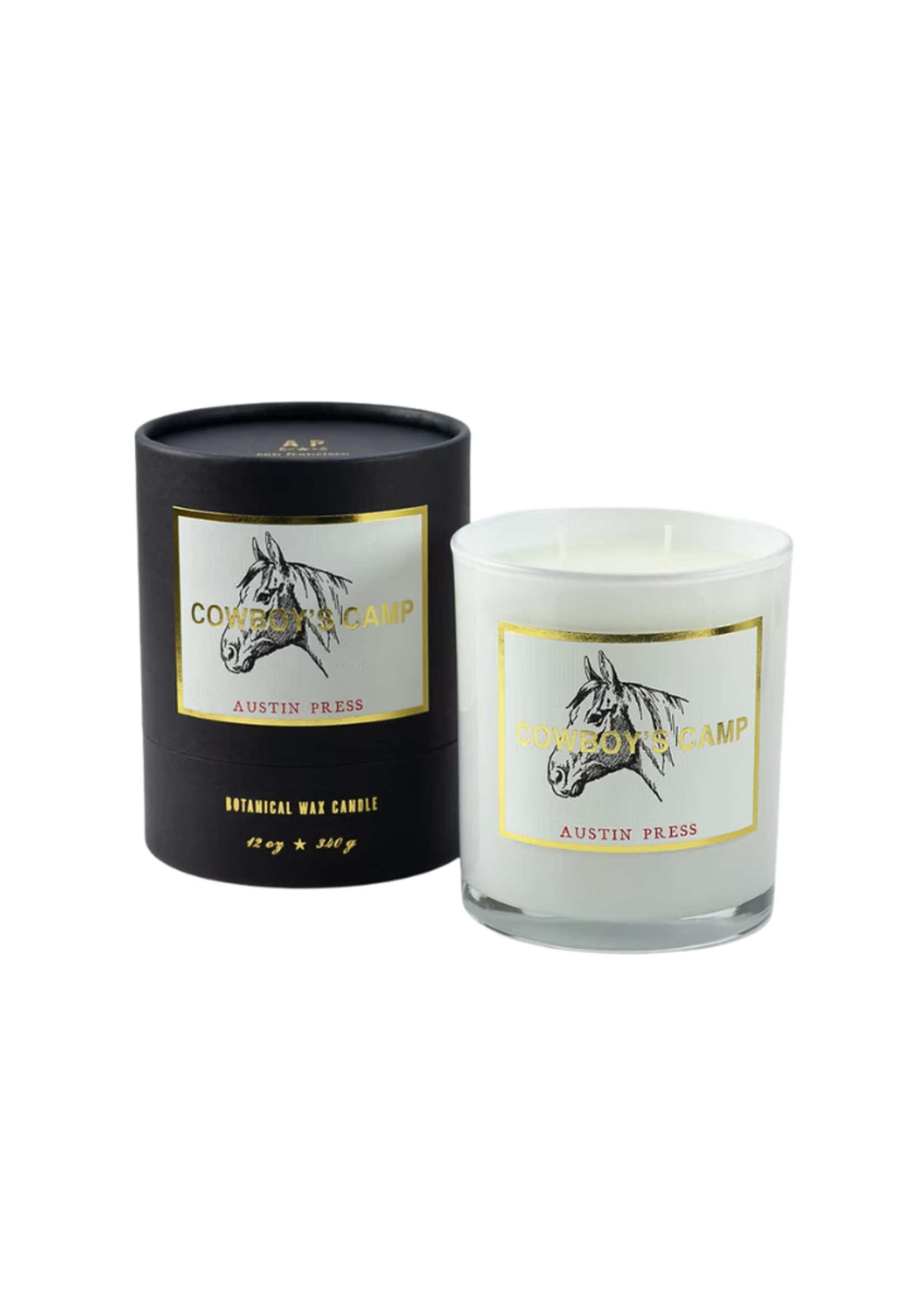 Austin Press Austin Press Cowboy's Camp Candle