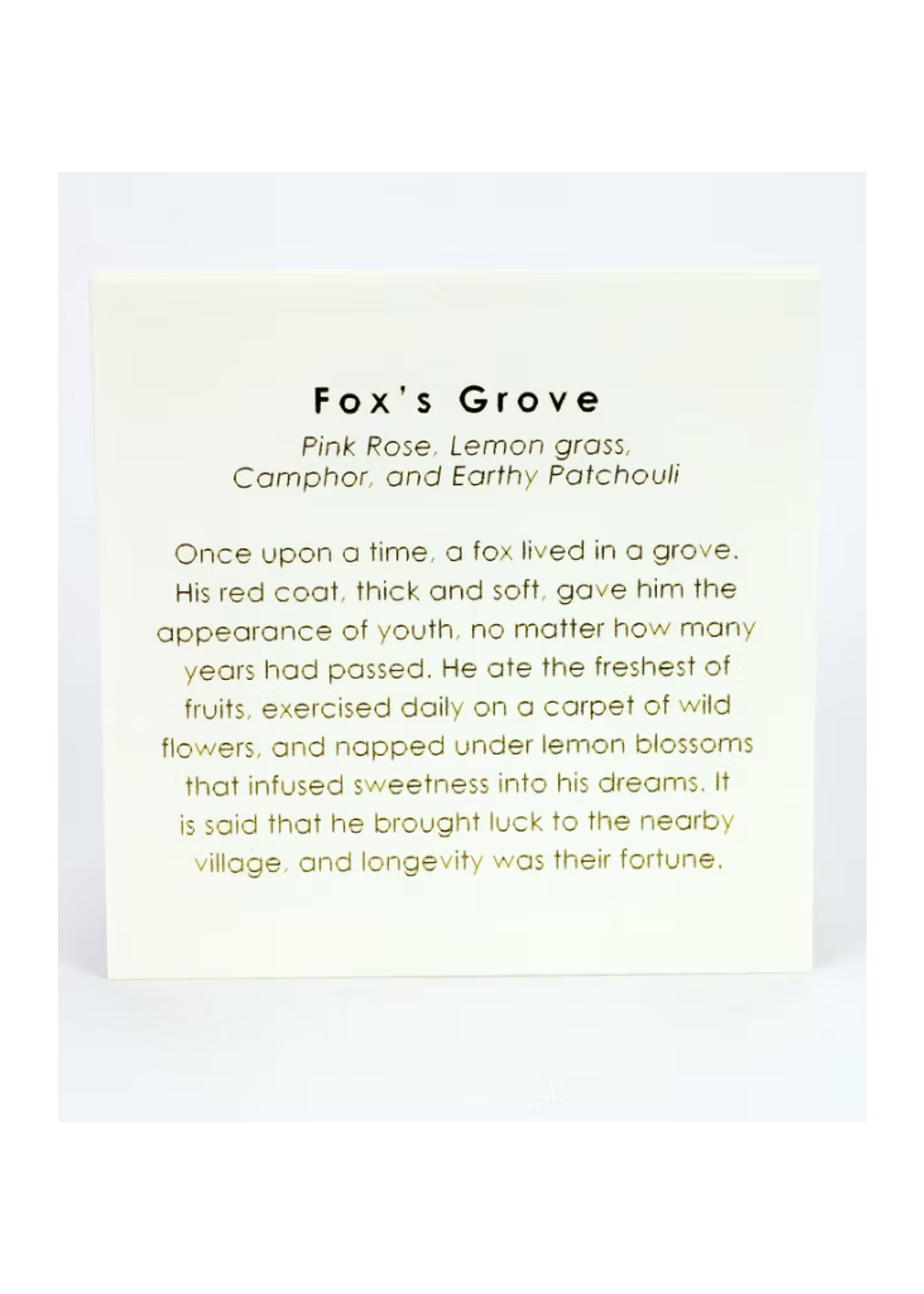 Austin Press Austin Press Fox's Grove Candle