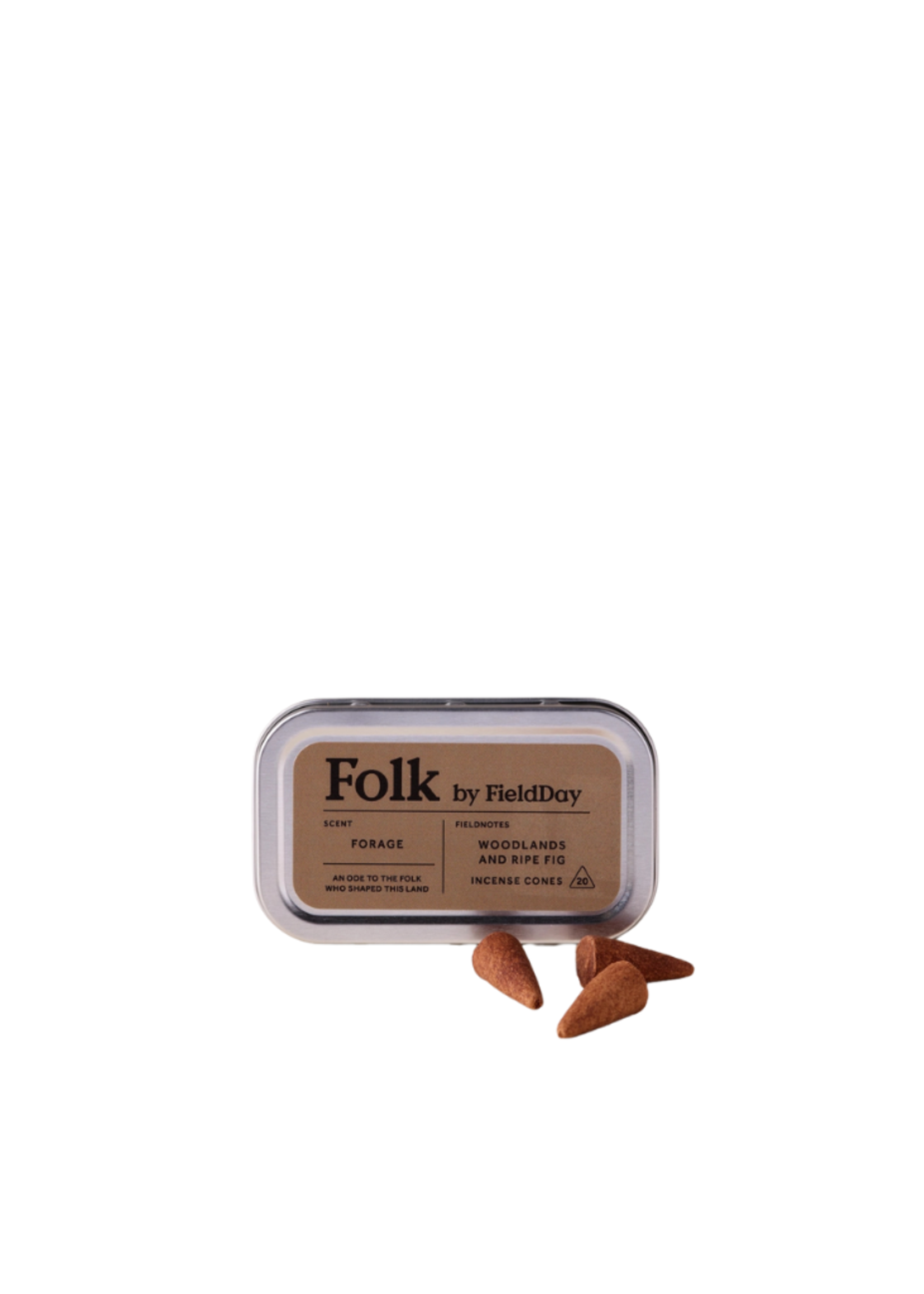 Field Day Ireland FieldDay Ireland Forage Folk Tin of Incense Cones
