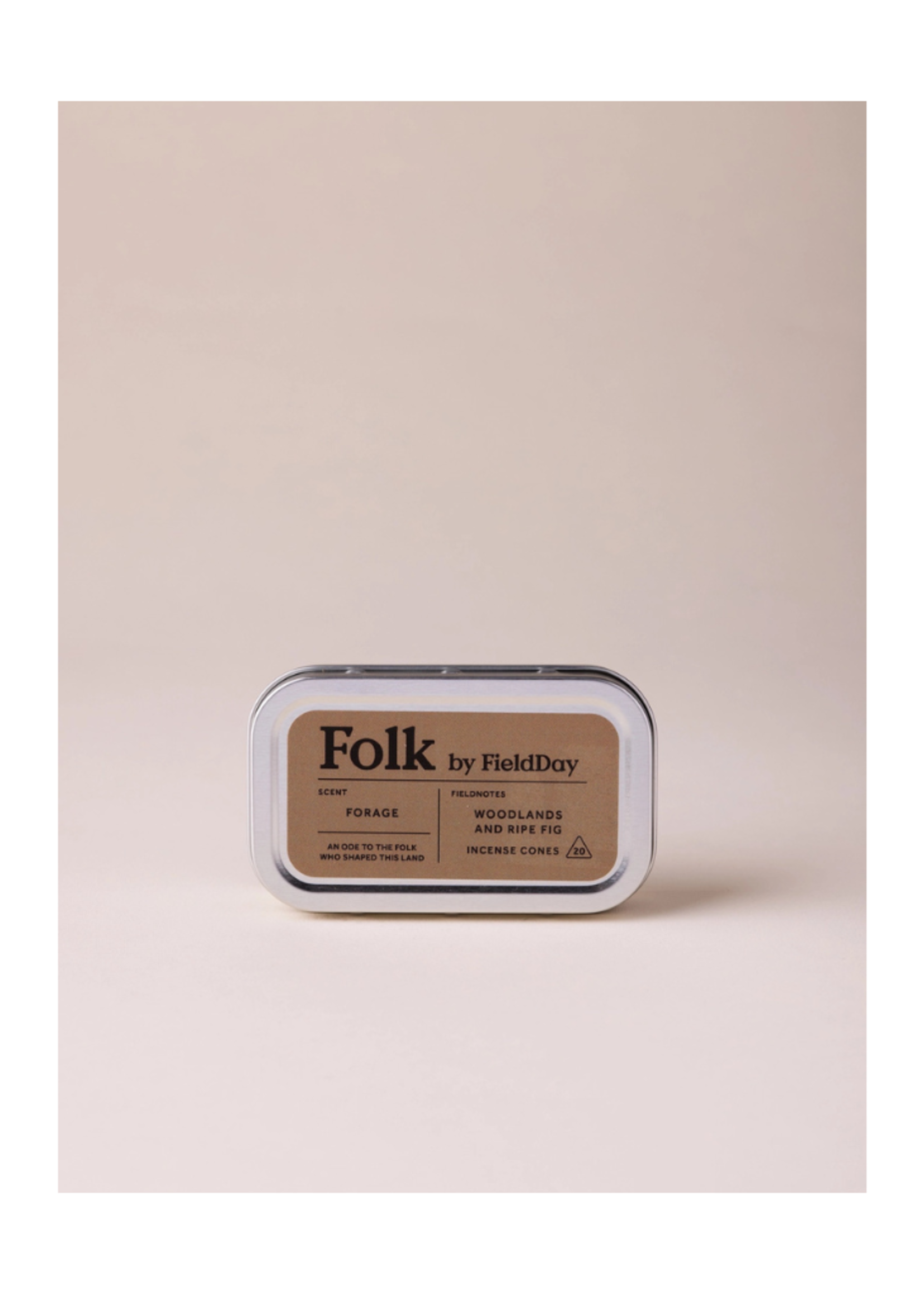 Field Day Ireland FieldDay Ireland Forage Folk Tin of Incense Cones