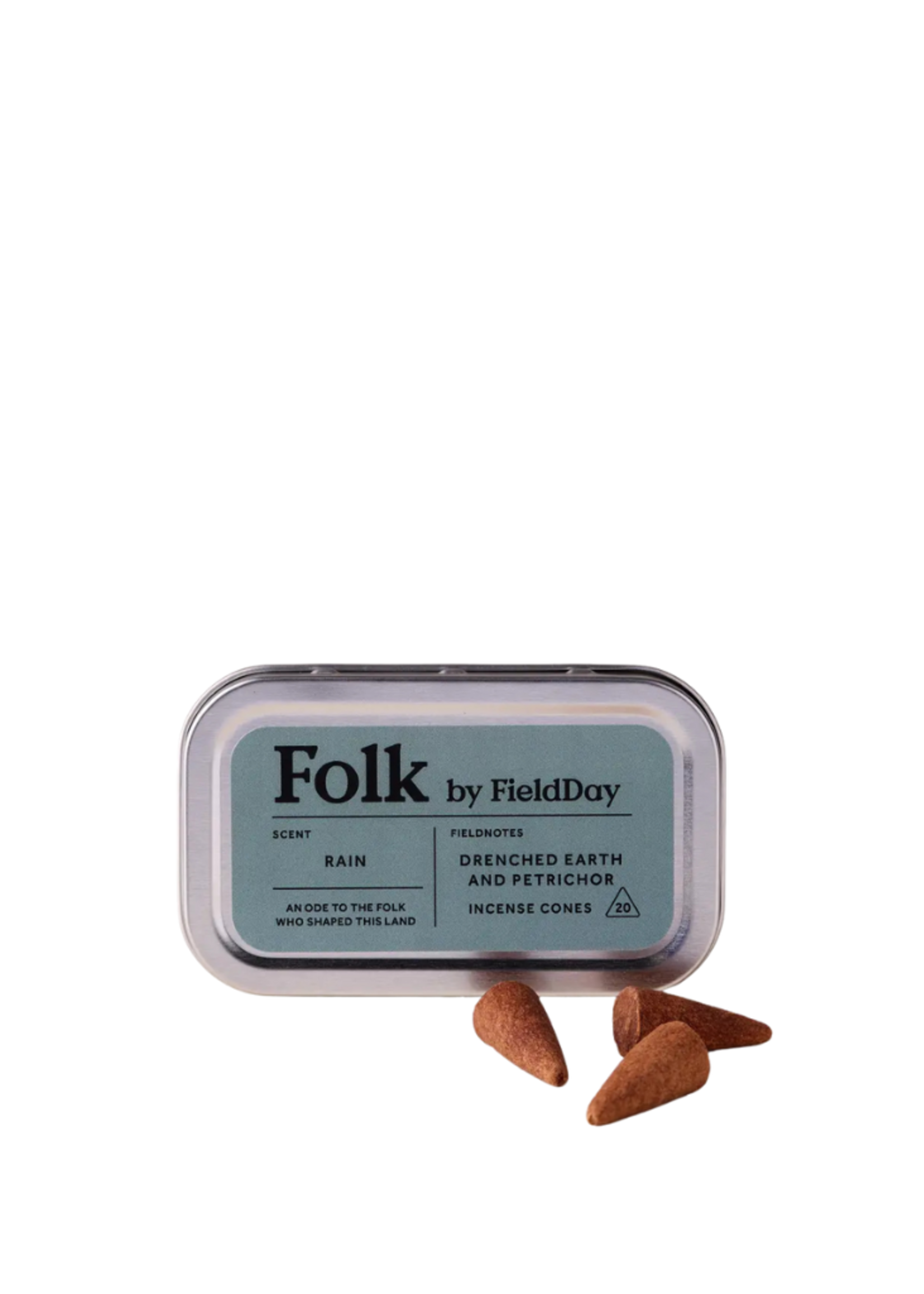 Field Day Ireland FieldDay Ireland Rain Folk Tin of Incense Cones