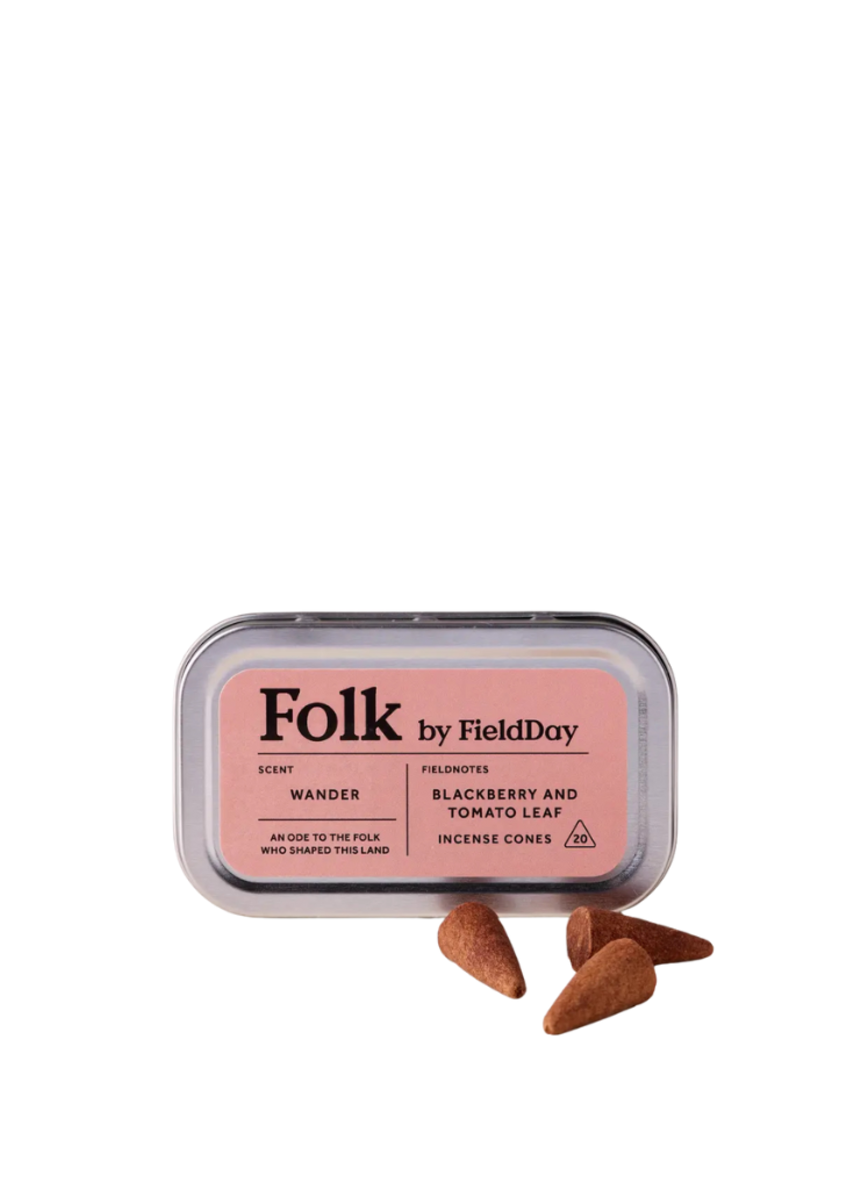 Field Day Ireland FieldDay Ireland Wander Folk Tin of Incense Cones