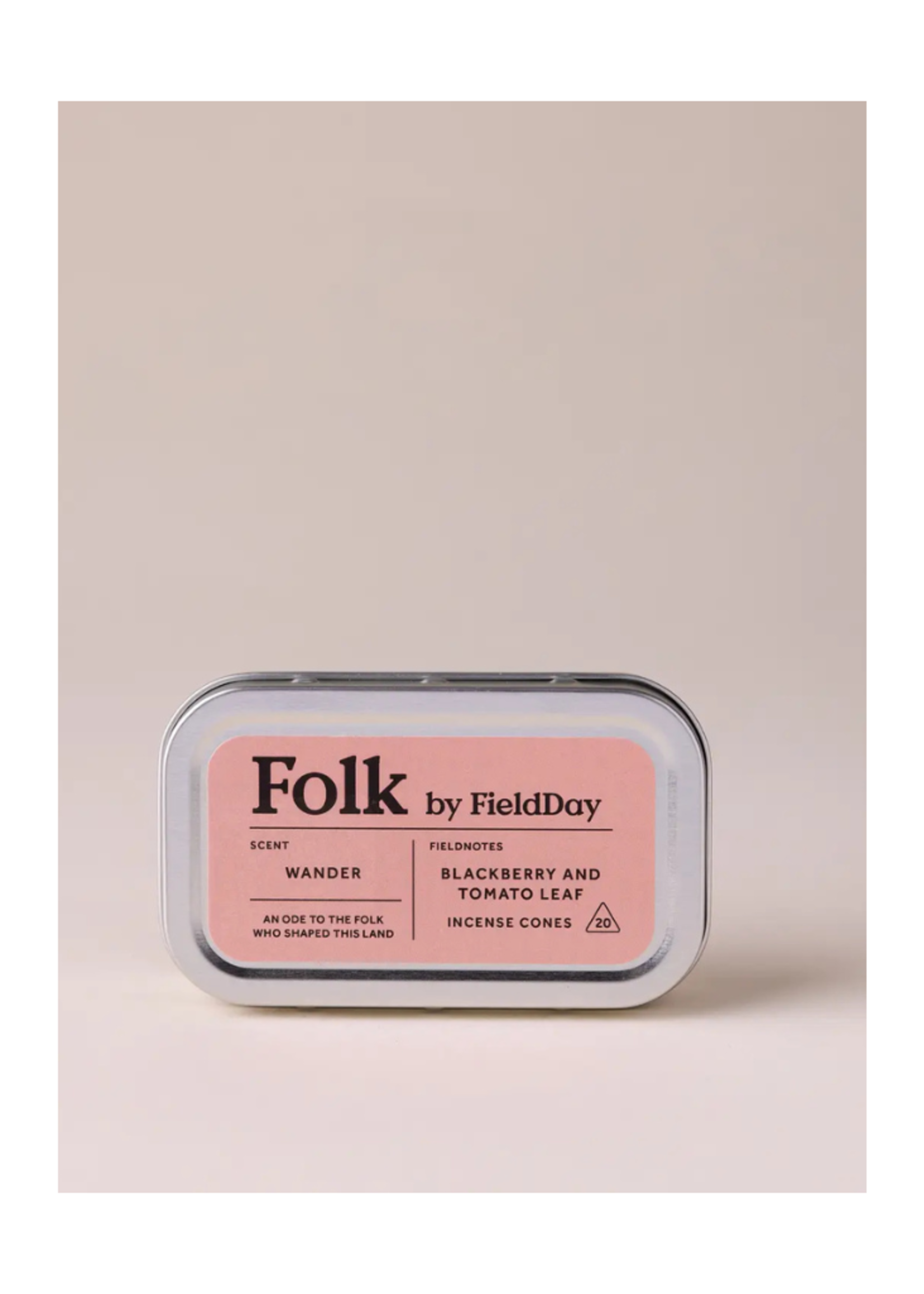 Field Day Ireland FieldDay Ireland Wander Folk Tin of Incense Cones