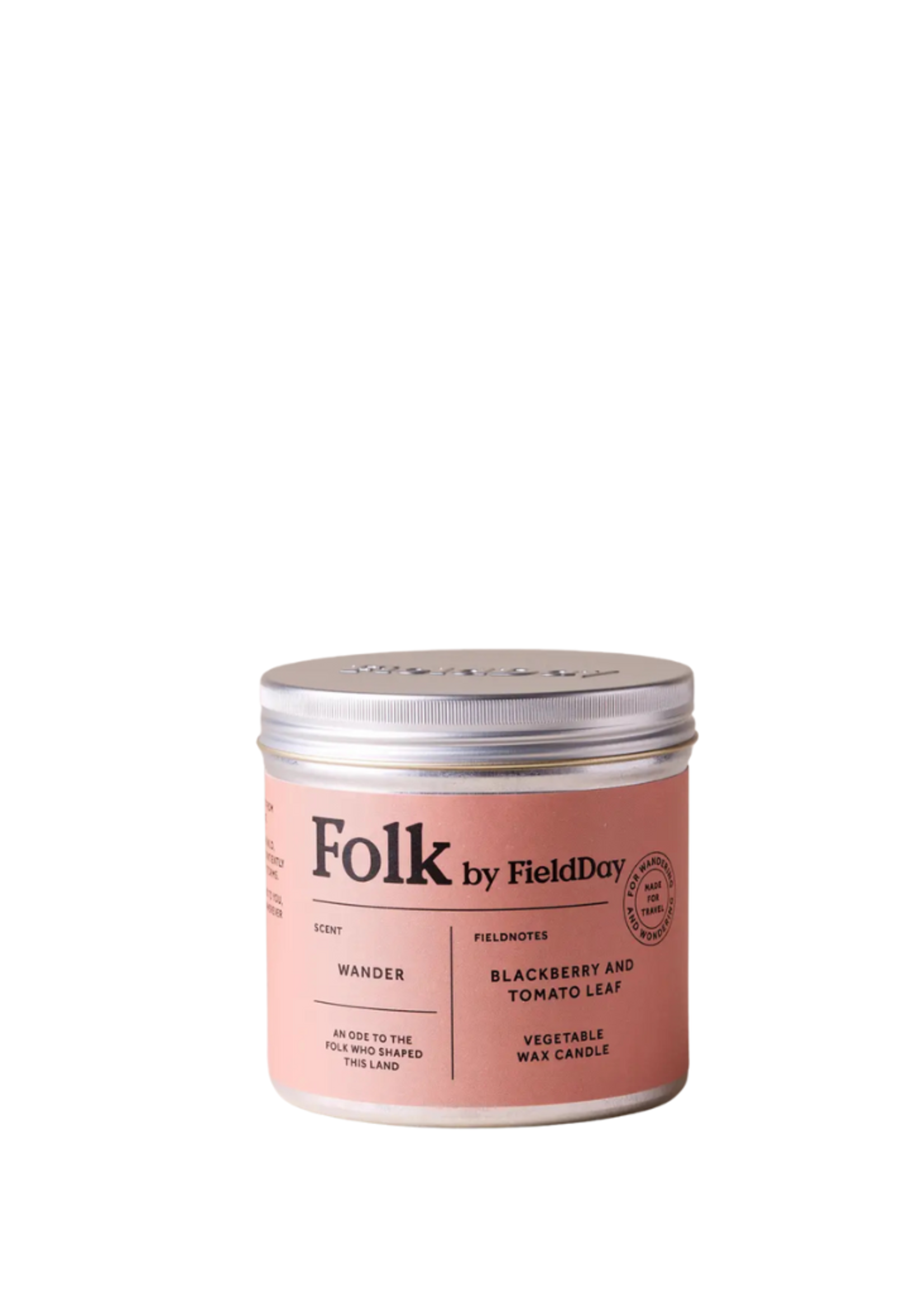 Field Day Ireland FieldDay Ireland Wander Vegetable Wax Folk Tin Candle