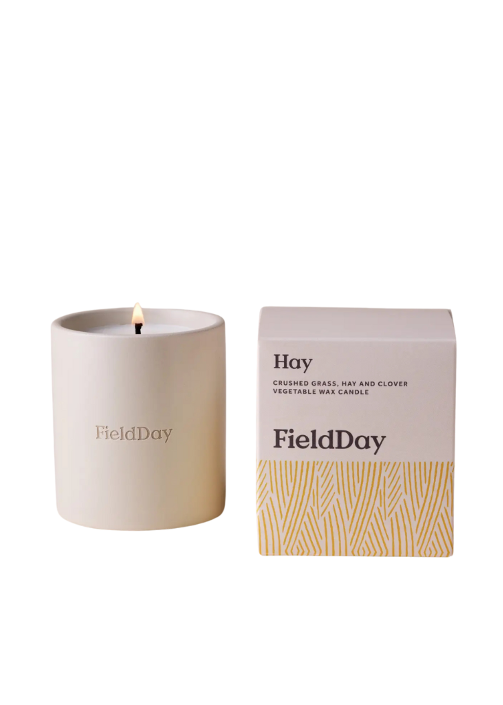 Field Day Ireland FieldDay Ireland Hay Classic Vegetable Wax Stoneware Candle