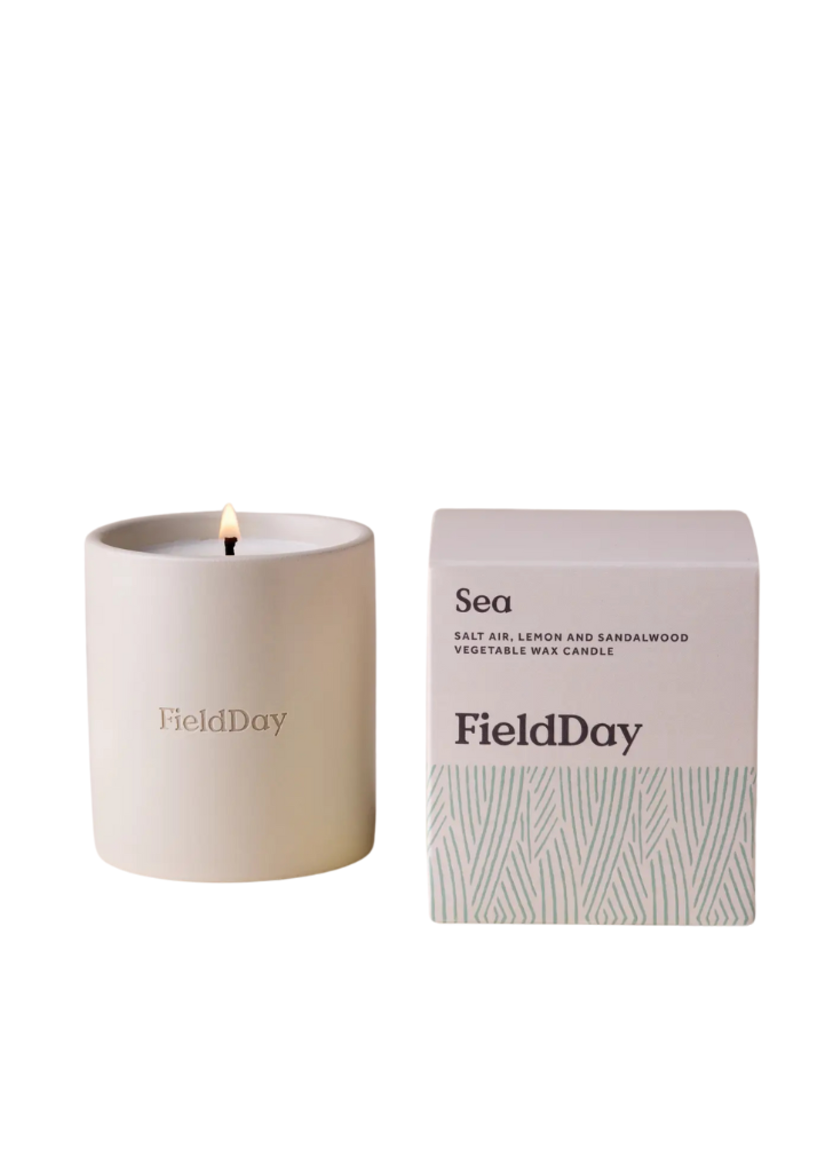 Field Day Ireland FieldDay Ireland Sea Classic Vegetable Wax Stoneware Candle