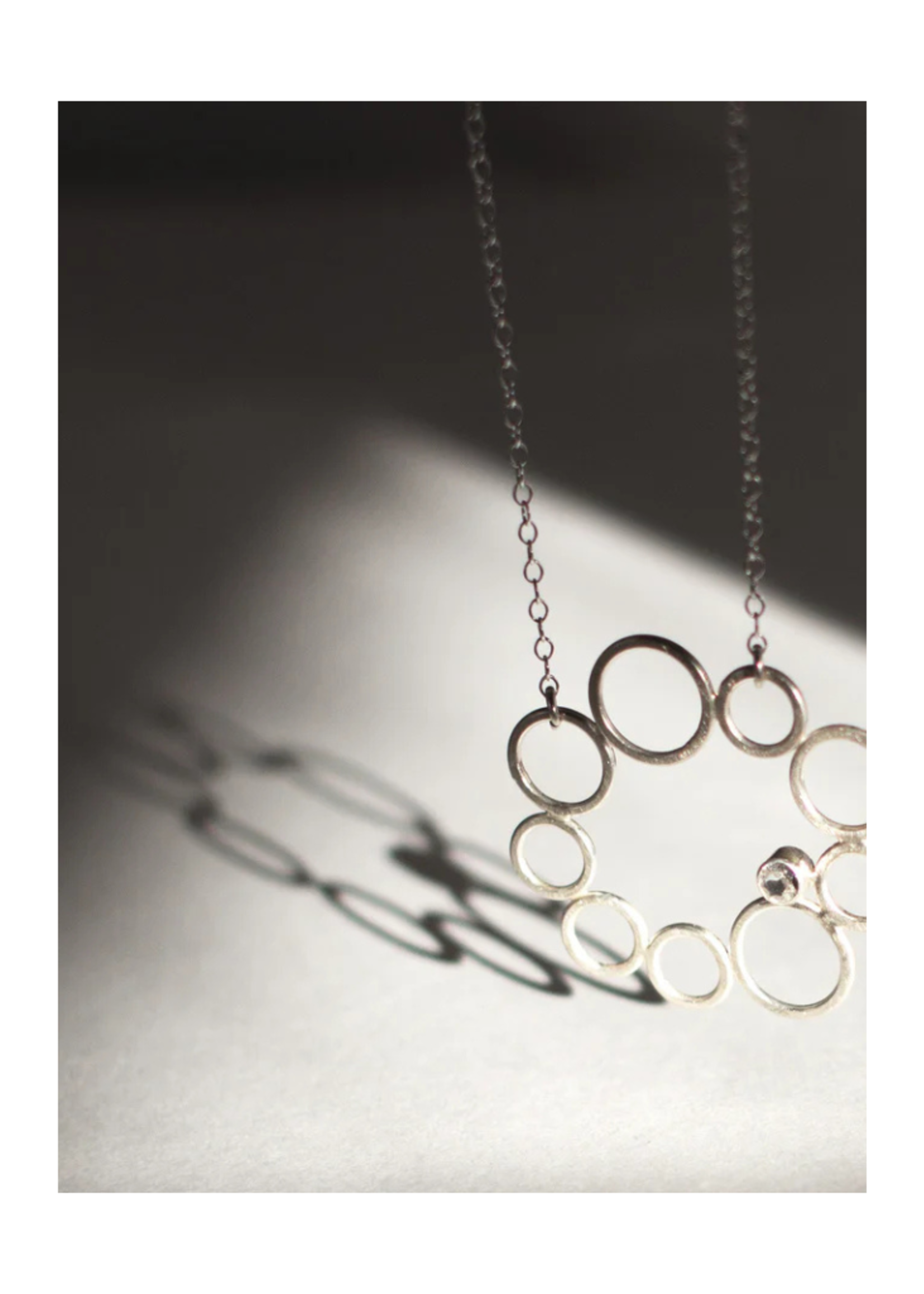 Eko Jewelry Design Eko Jewelry Design Vespera Necklace - Sterling Silver +   White TopazWhite Topaz