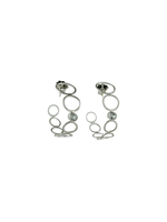 Eko Jewelry Design Eko Jewelry Design Allumina Earrings - Sterling Silver + White Topaz
