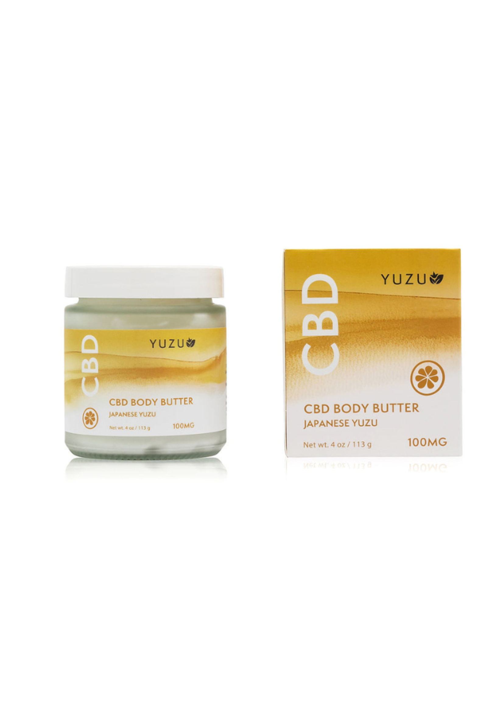 Yuzu Soap Yuzu Soap - CBD Body Butter Japanese Yuzu 100mg 4oz