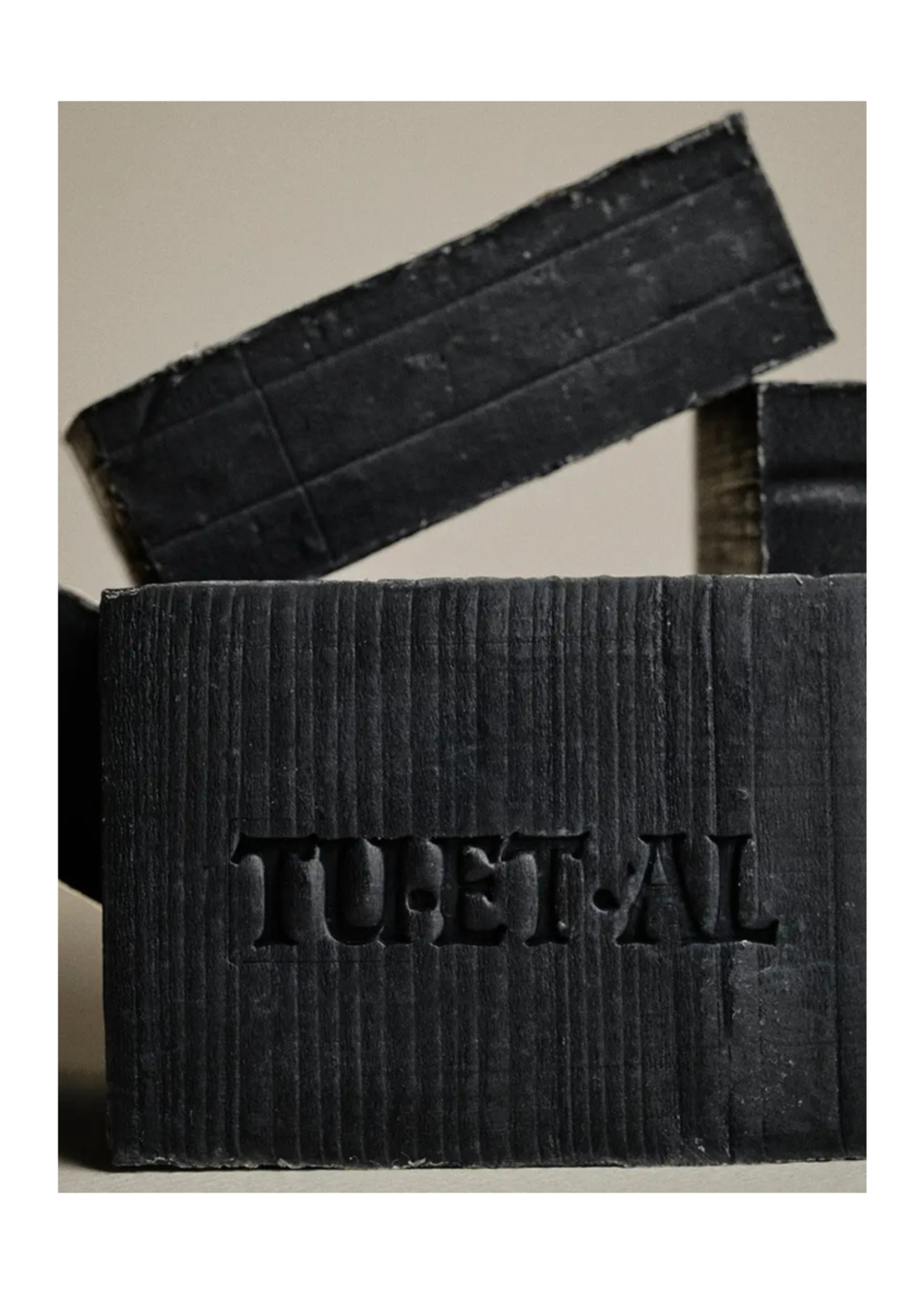 TU-ET-AL TU-ET-AL - Obsidian Purifying Activated Charcoal Bar Soap