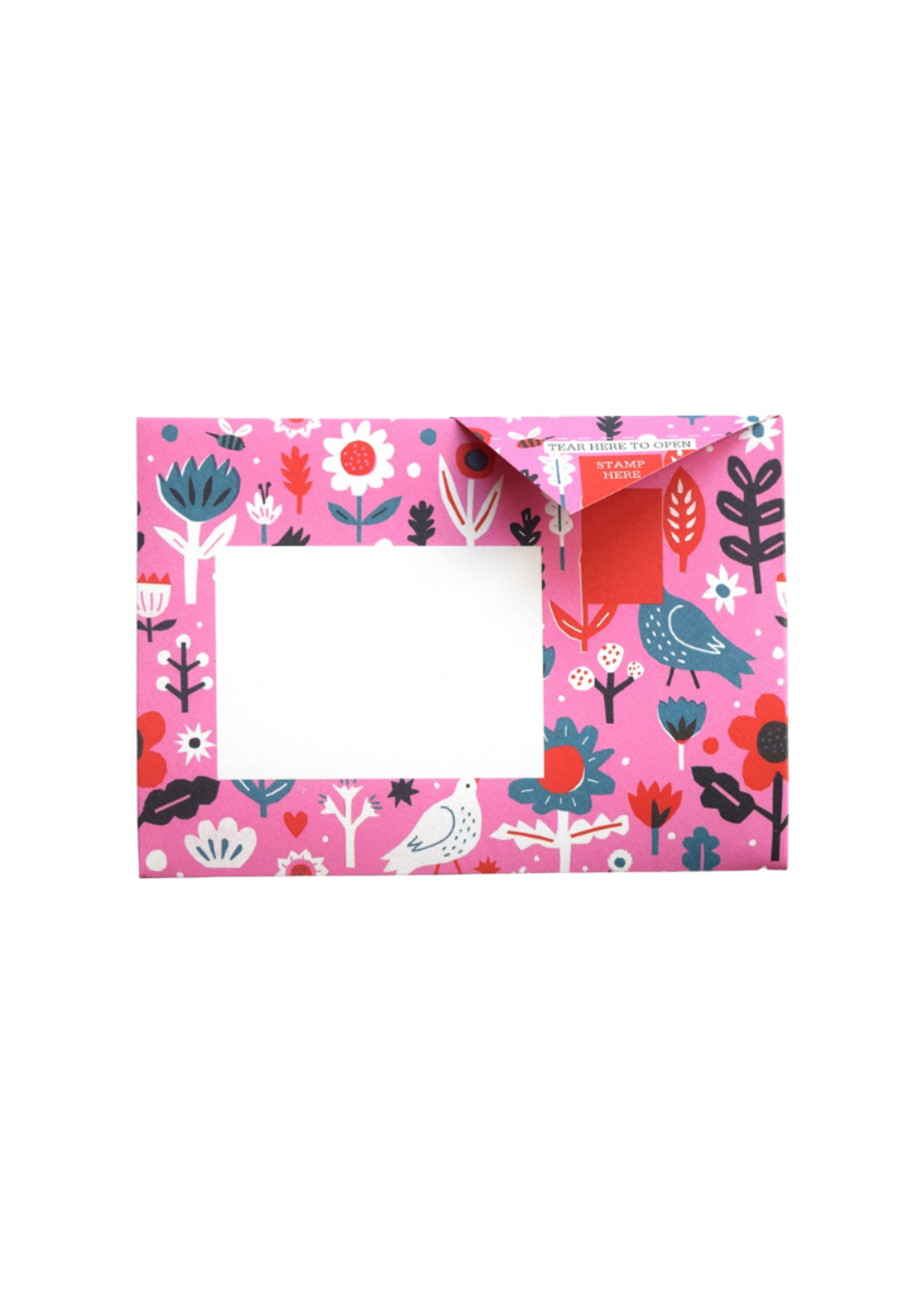Pigeon Pigeonposted - Fiesta Pigeons Letter & Envelope in One