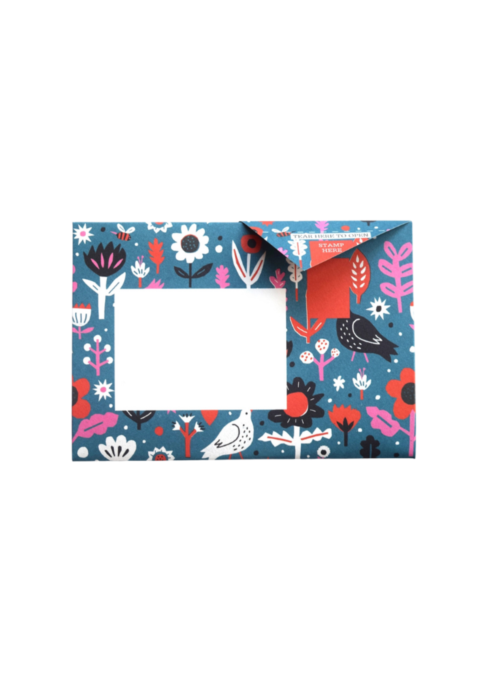 Pigeon Pigeonposted - Fiesta Pigeons Letter & Envelope in One