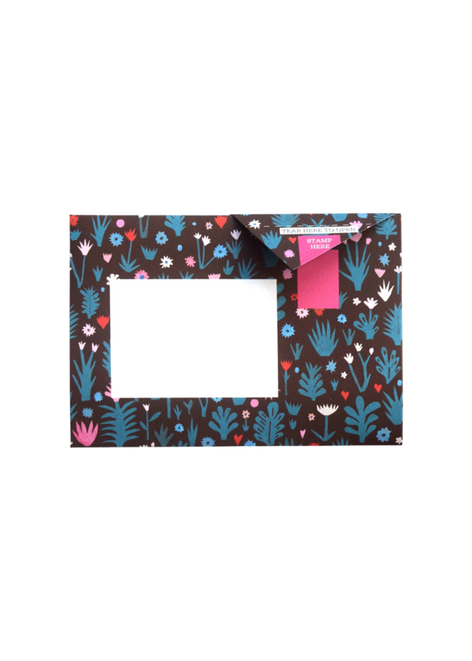 Pigeon Pigeonposted - Fiesta Pigeons Letter & Envelope in One