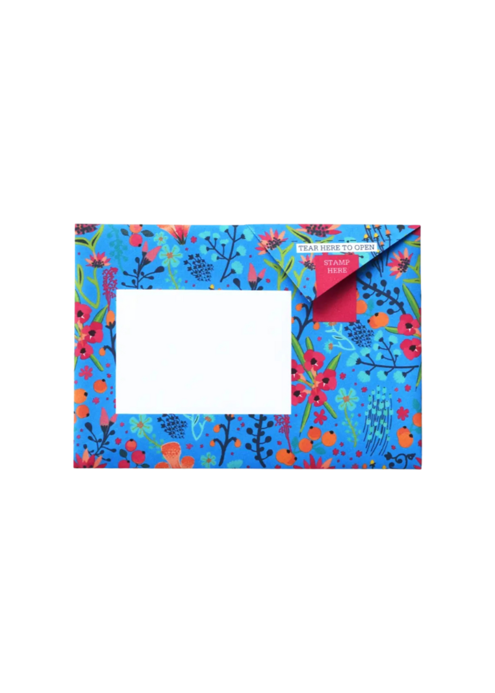 Pigeon Pigeonposted - Midnight Garden Pigeons Letter & Envelope in One