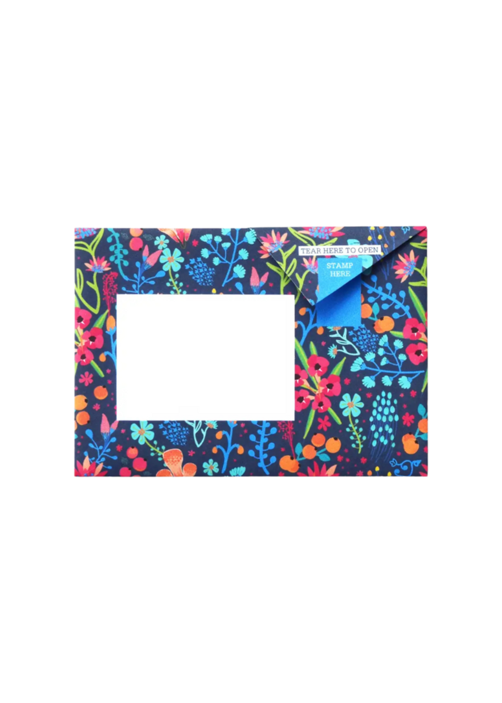 Pigeon Pigeonposted - Midnight Garden Pigeons Letter & Envelope in One