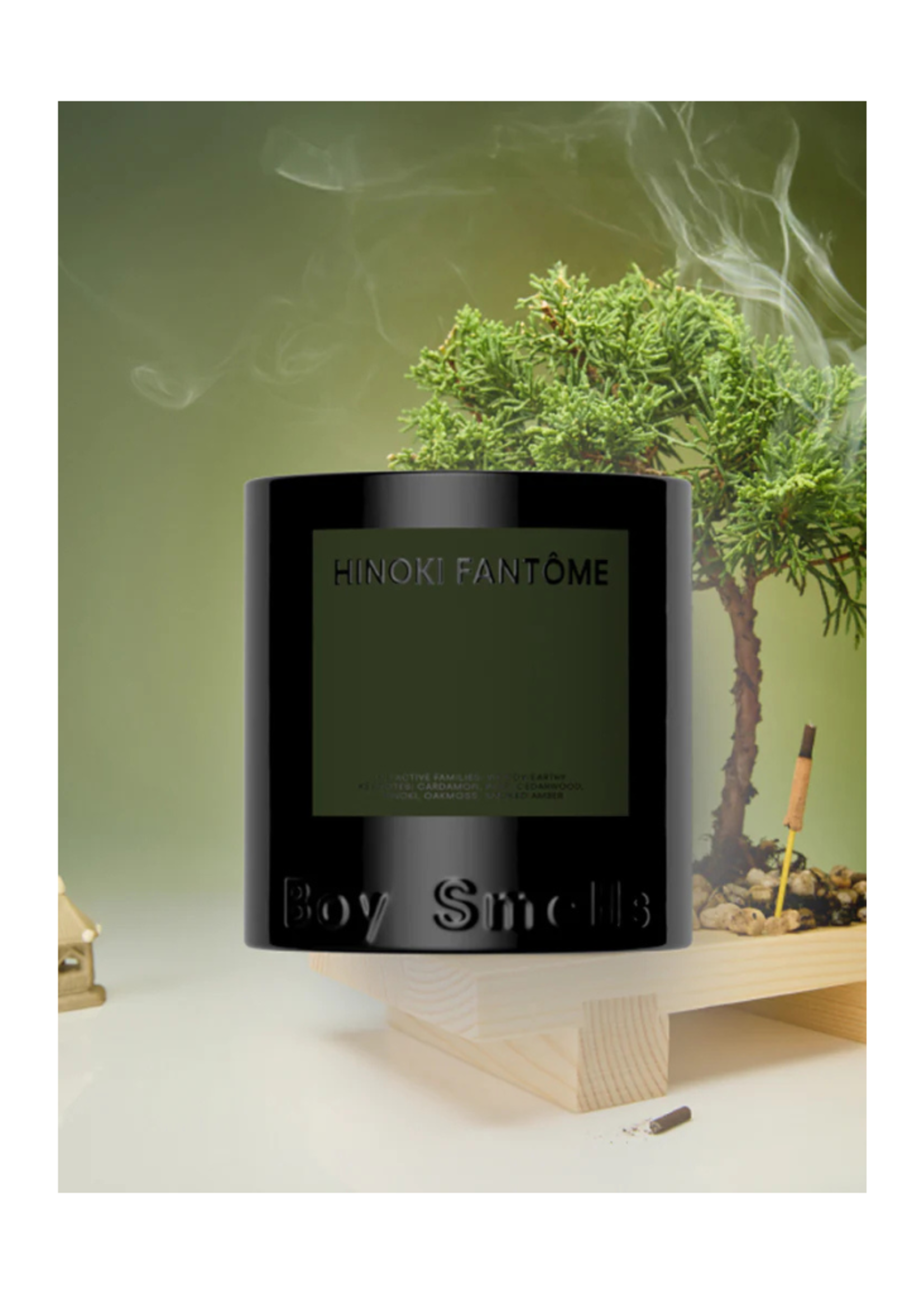 Boy Smells Boy Smells - Hinoki Fantome  Hero Standard Candle 8.5oz