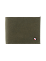Larmorie Officiel Arthur Italian Leather Wallet l Vintage Green Wood
