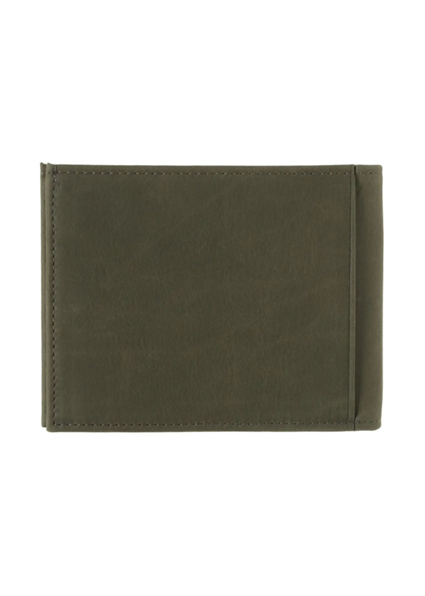 Larmorie Officiel Larmorie Officiel - Arthur Italian Leather Wallet l Vintage Green Wood
