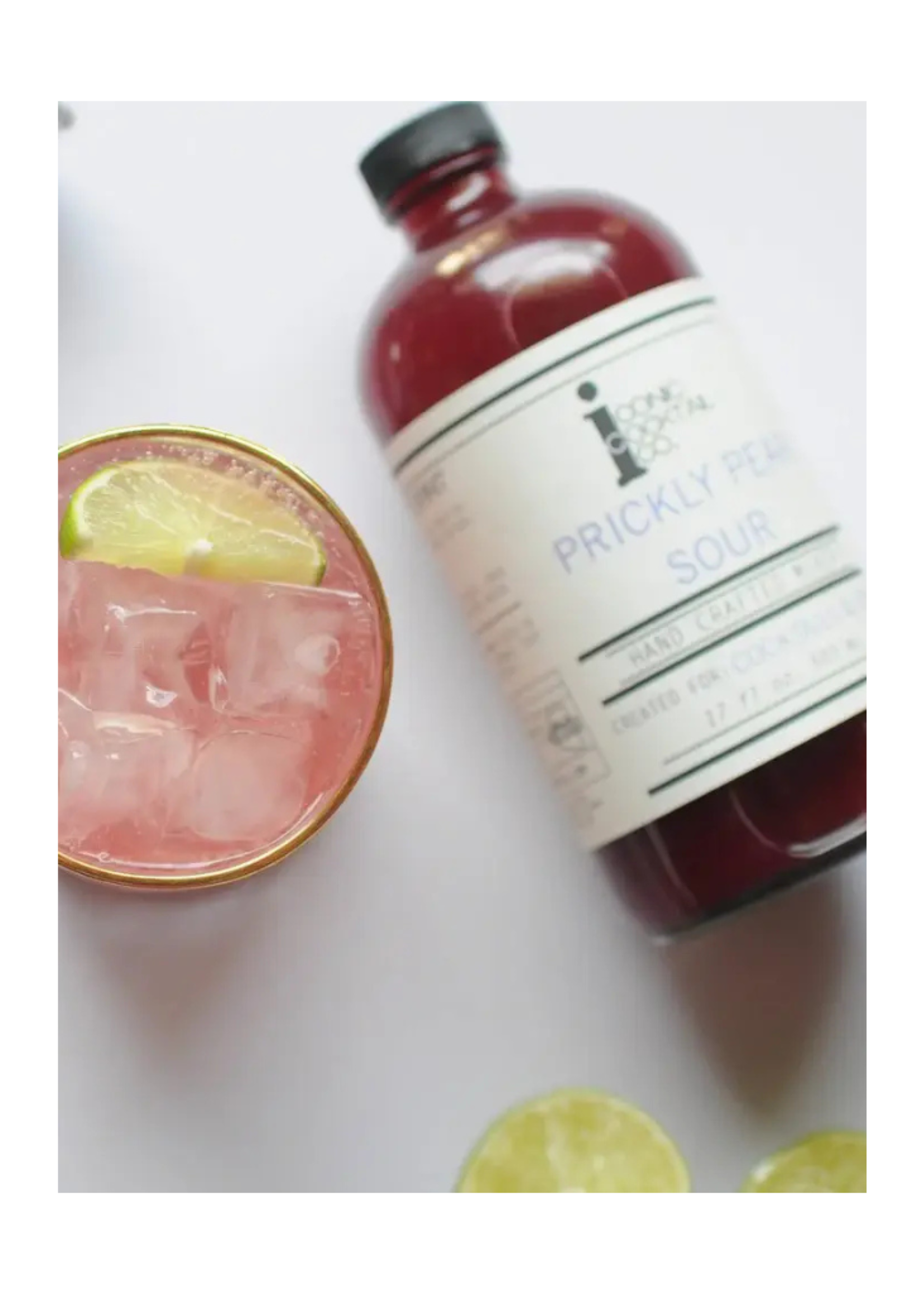 Iconic Cocktail Co. Prickly Pear Sour Hand Crafted Mixer 17 oz.
