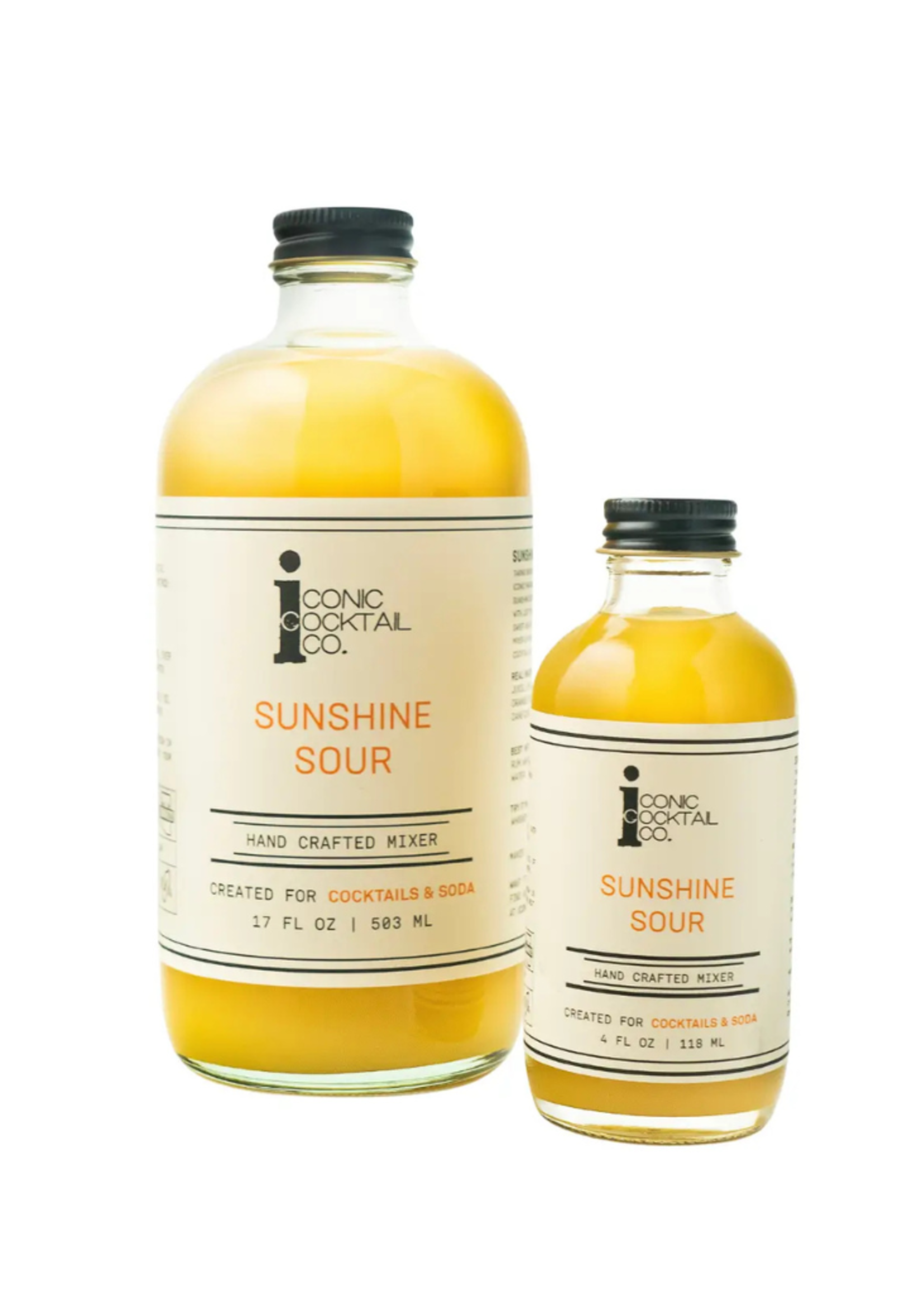 Iconic Cocktail Co. Iconic Cocktail Co. Sunshine Sour Handcrafted Cocktail Mixer 17 oz.