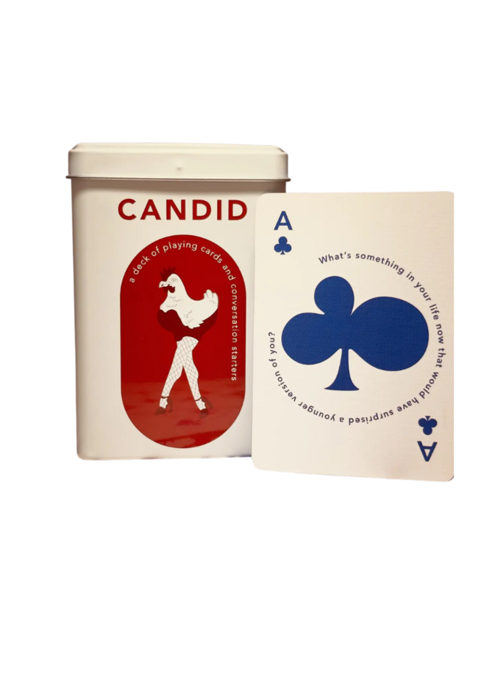 Candid - A Deck of Playing Cards and Conversation Starters