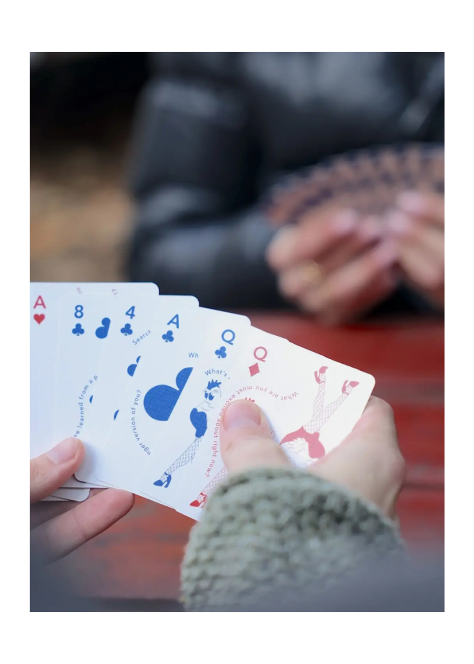 Candid - A Deck of Playing Cards and Conversation Starters