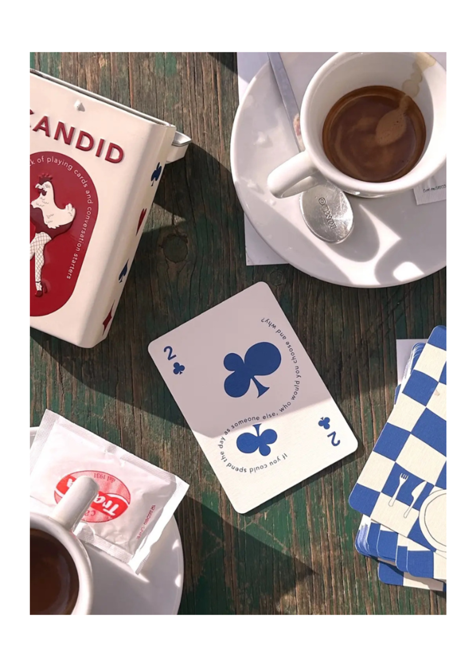 Candid - A Deck of Playing Cards and Conversation Starters
