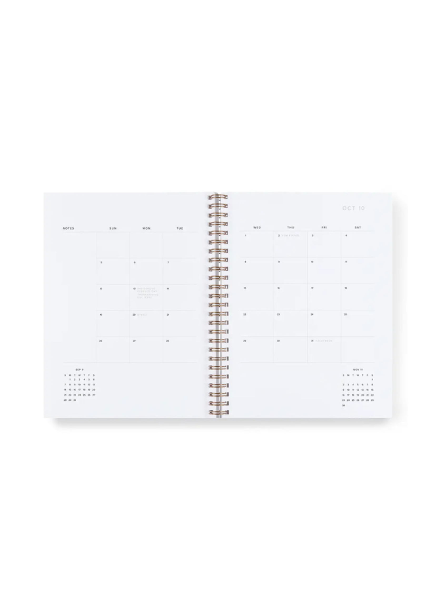 Appointed Appointed  25-26 Weekly Grid Planner Chambray Blue