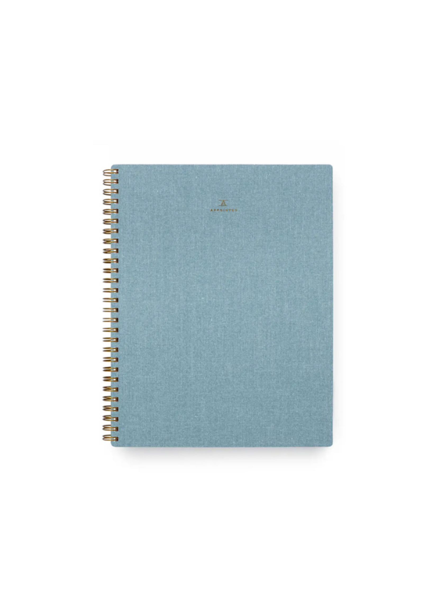 Appointed Appointed The Notebook - Chambray Blue l Grid