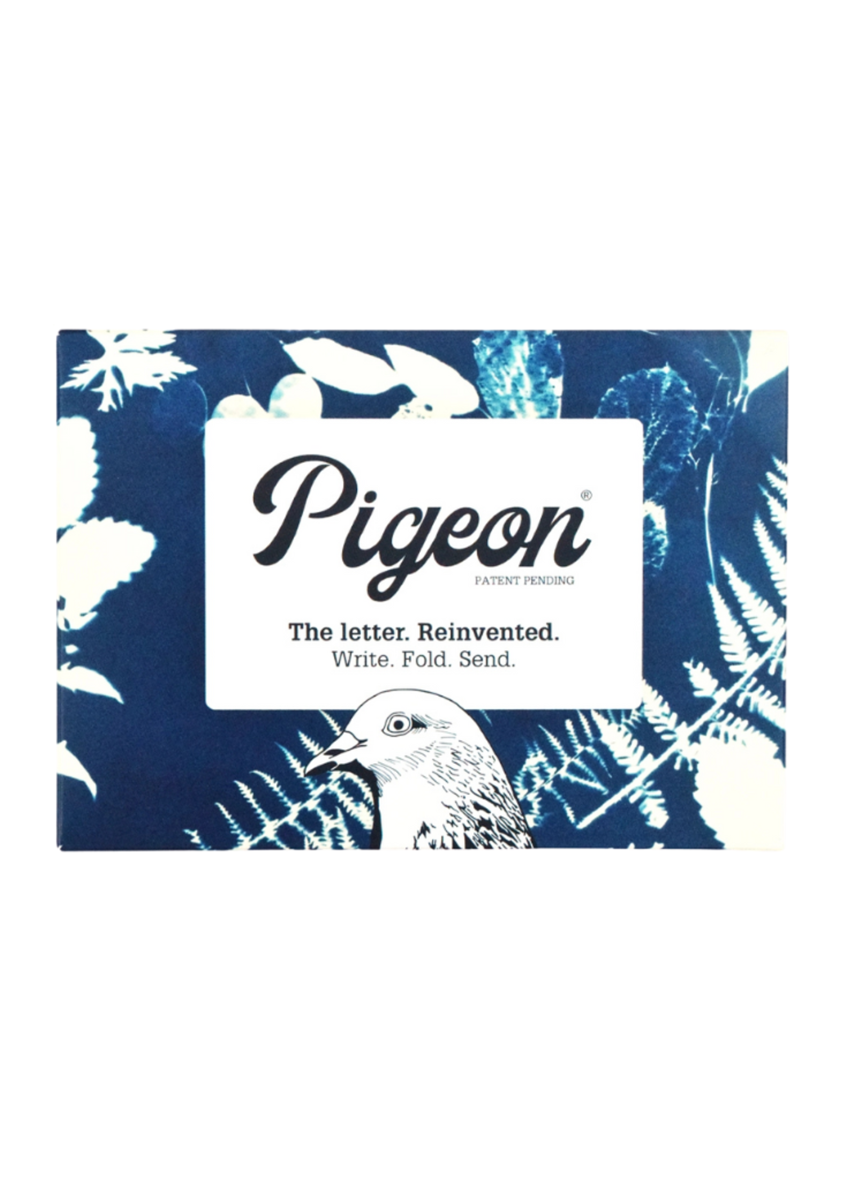 Pigeon Pigeon - Apothecary Pigeon Letter & Envelope in One