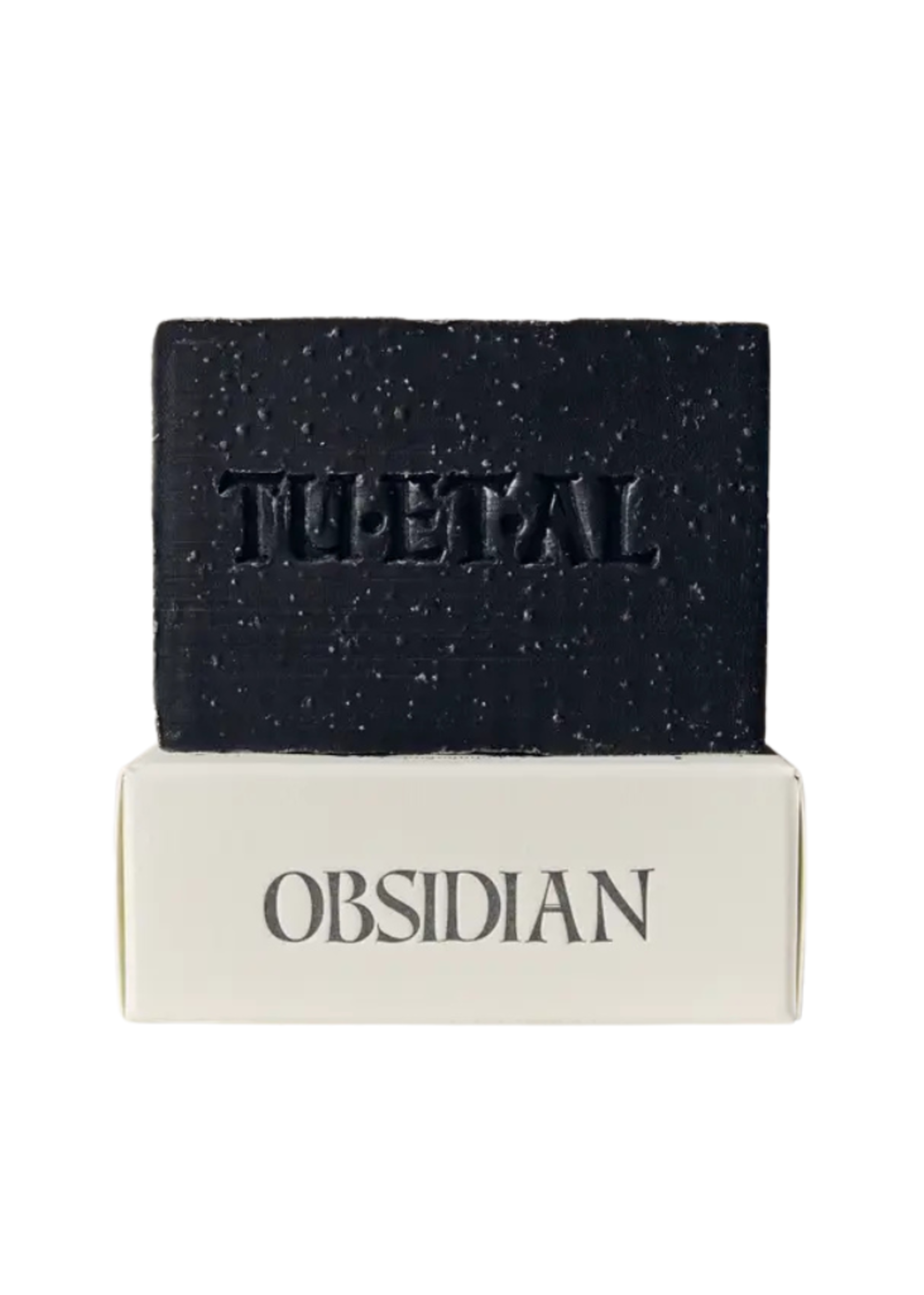 TU-ET-AL TU-ET-AL - Obsidian Purifying Activated Charcoal Bar Soap