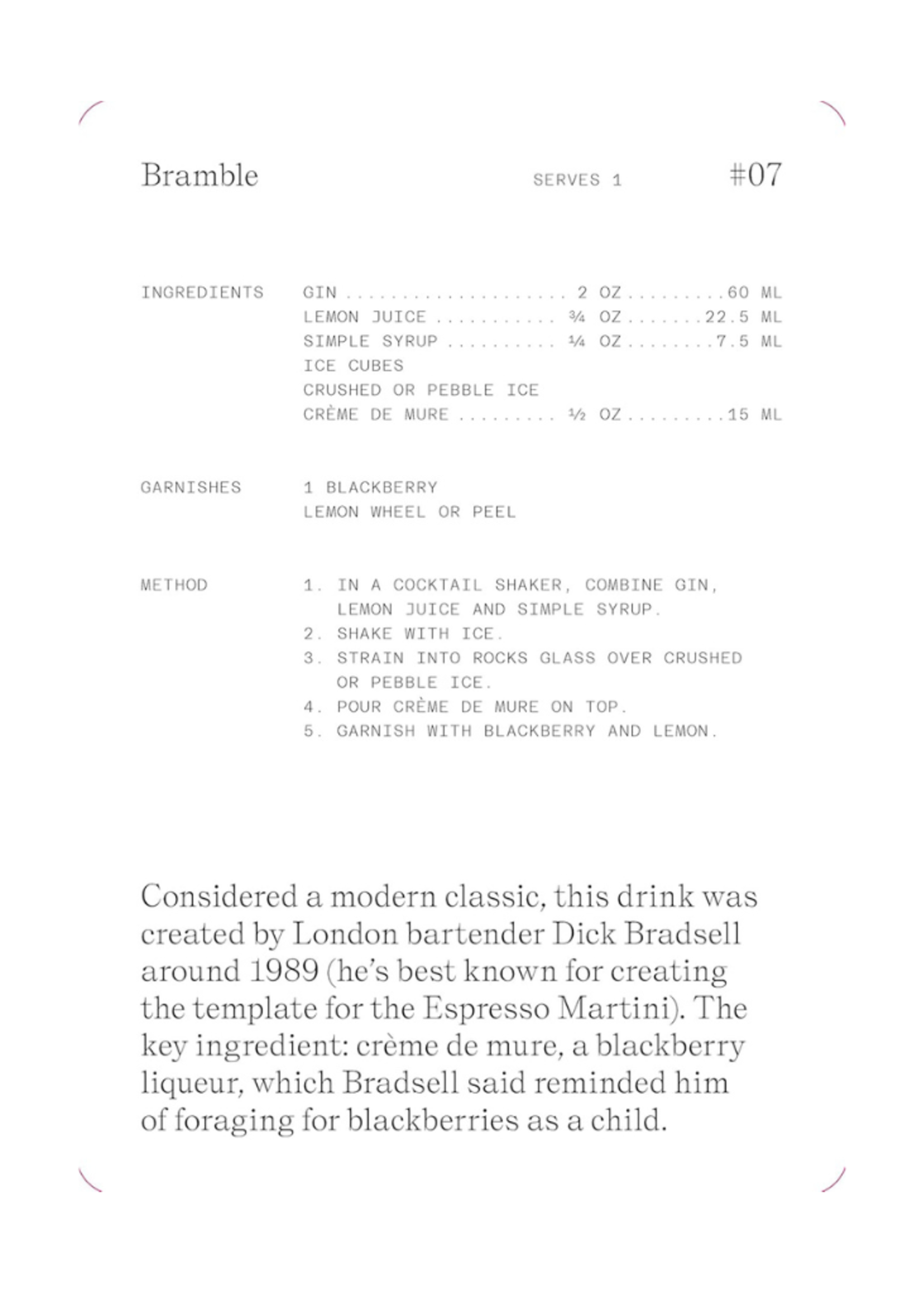 Random House Random House - The Cocktail Cabinet: Gin by Kara Newman and Giacomo Bagnara