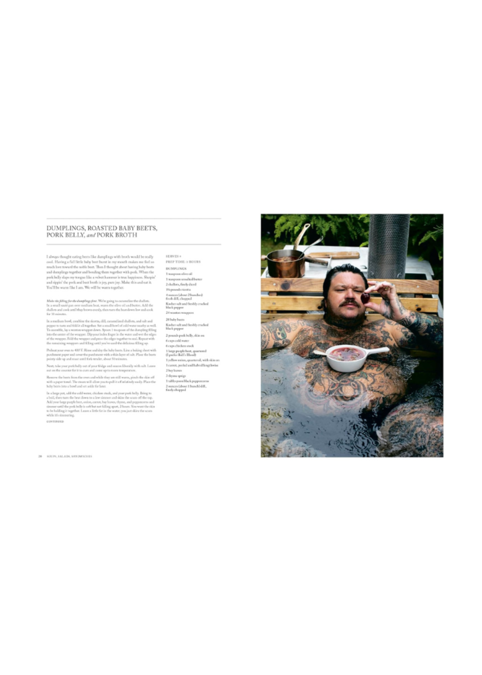 Random House Random House - Matty Matheson: Soups, Salads, Sandwiches  by Matty Matheson