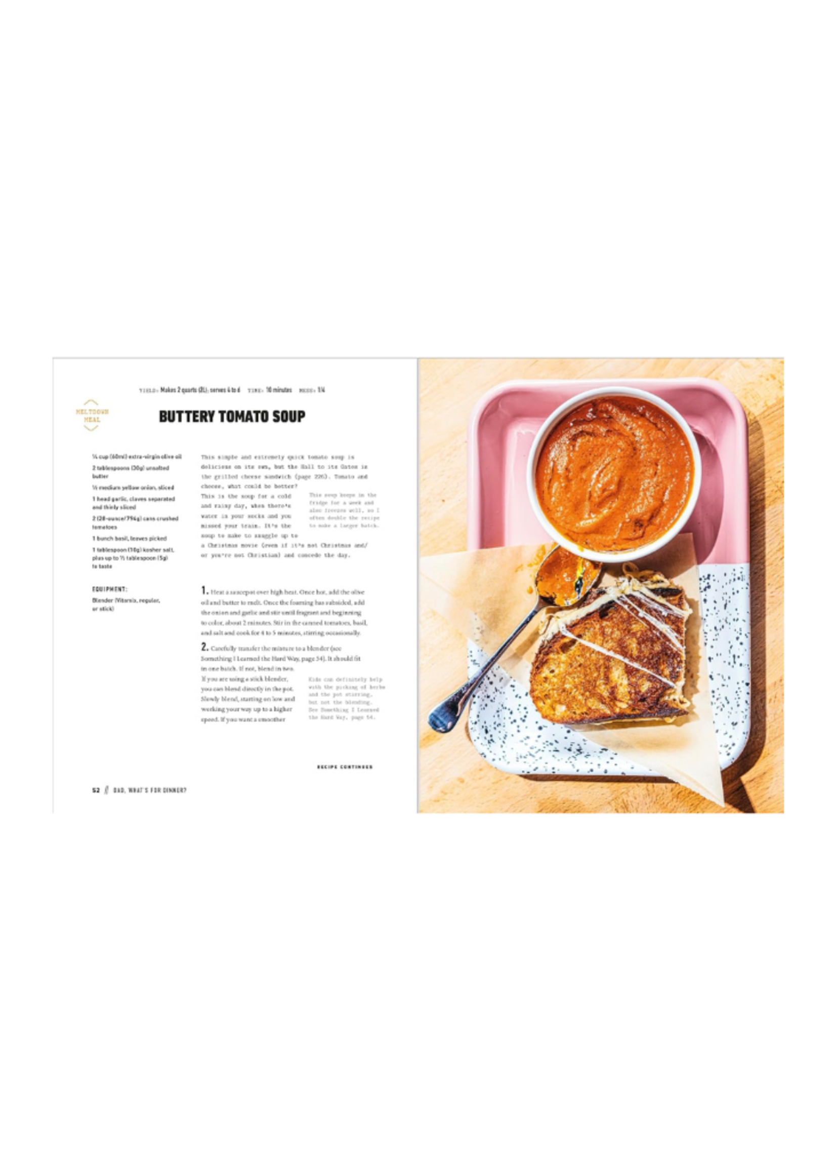 Random House Random House - Dad, What's for Dinner?: Lifesaving Recipes to Avoid Meltdowns, Have Fun in the Kitchen, and Keep Your Kids Well Fed: A Cookbook by David Nayfeld and Joshua David Stein